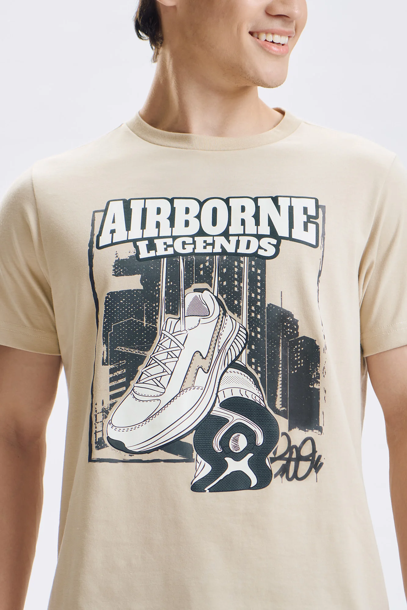 Airborne Legends Graphic T-Shirt - Image 2