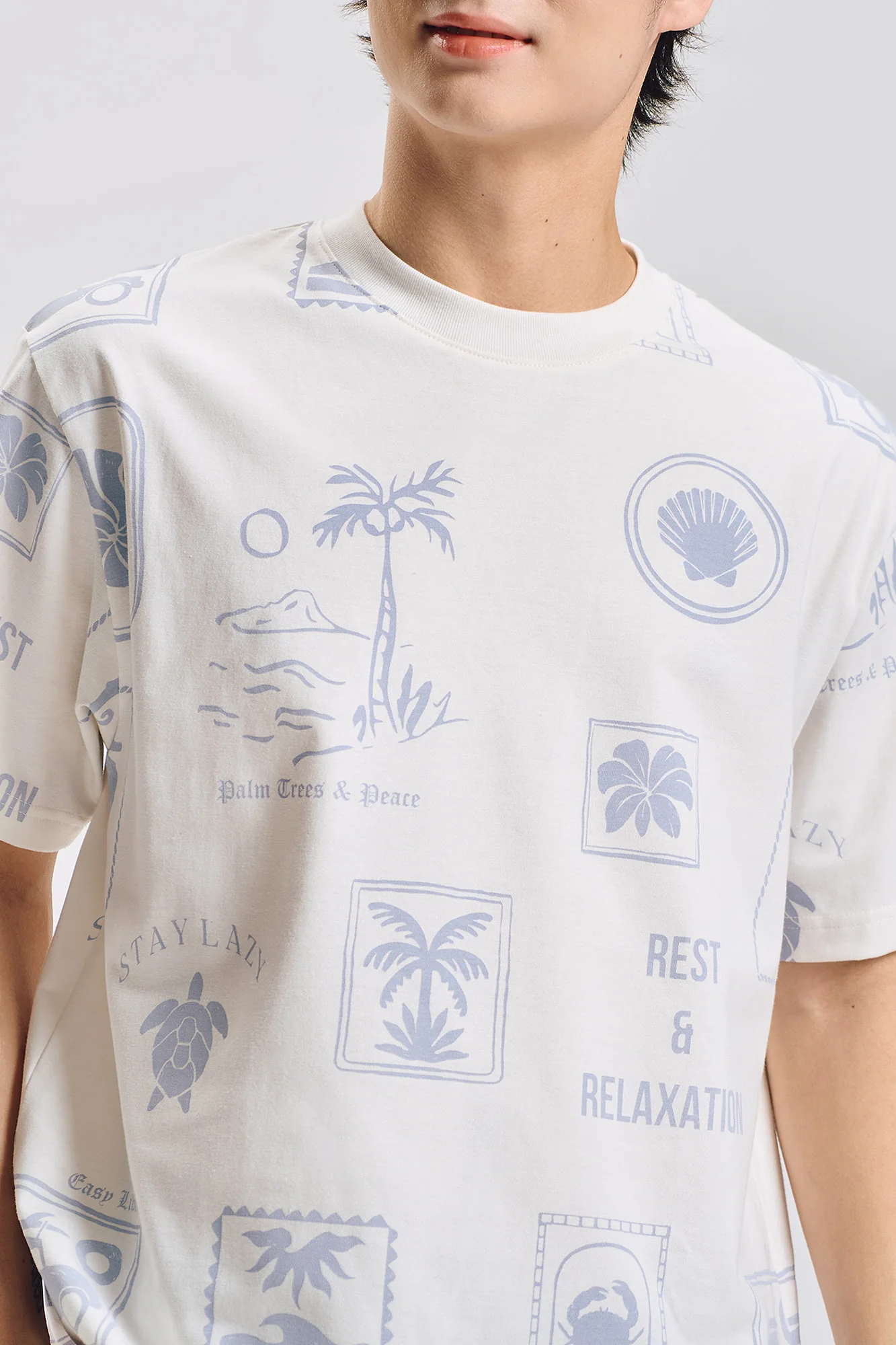 All-Over Print Relaxed T-Shirt - Image 2