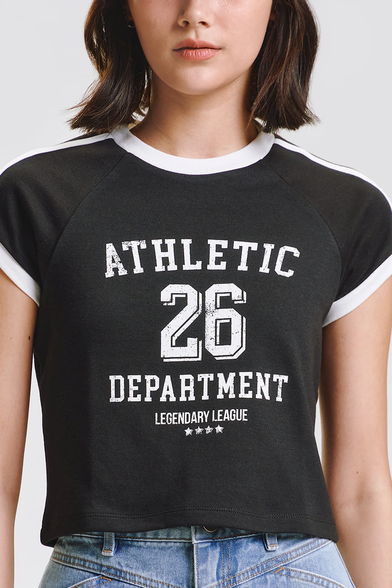 Athletic Department Slim Raglan Graphic T-Shirt - Image 3
