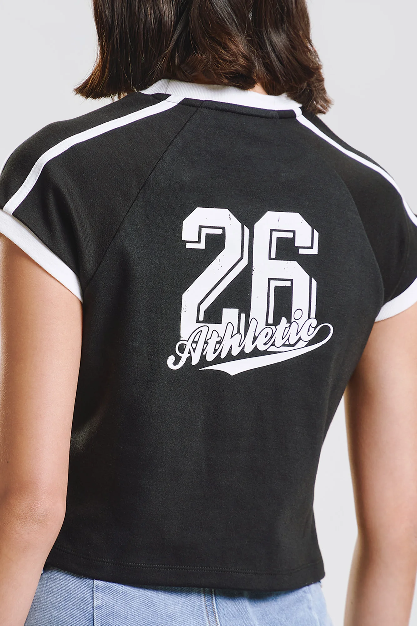 Athletic Department Slim Raglan Graphic T-Shirt - Image 4