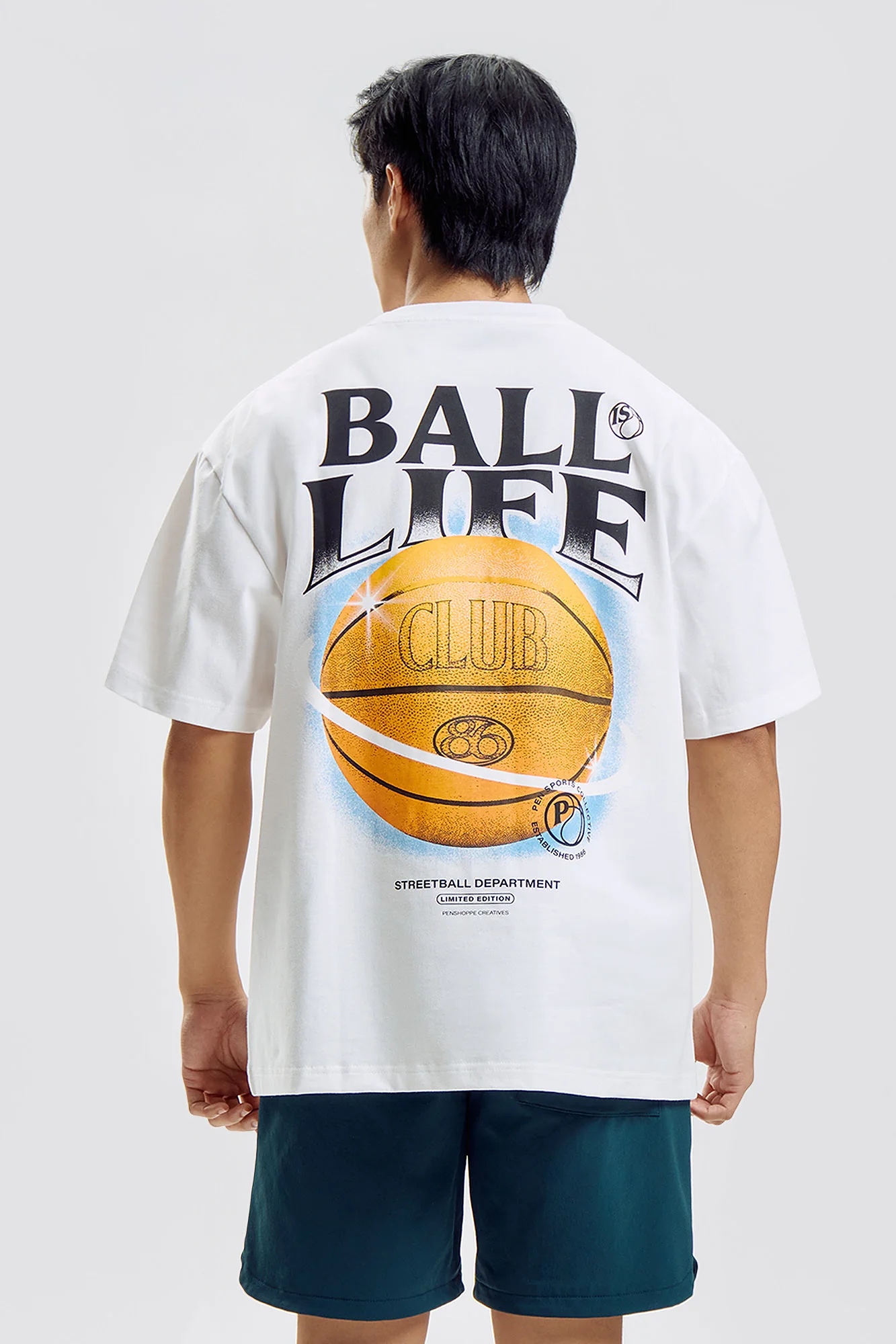 Ball Is Life Relaxed Graphic T-Shirt - Image 2