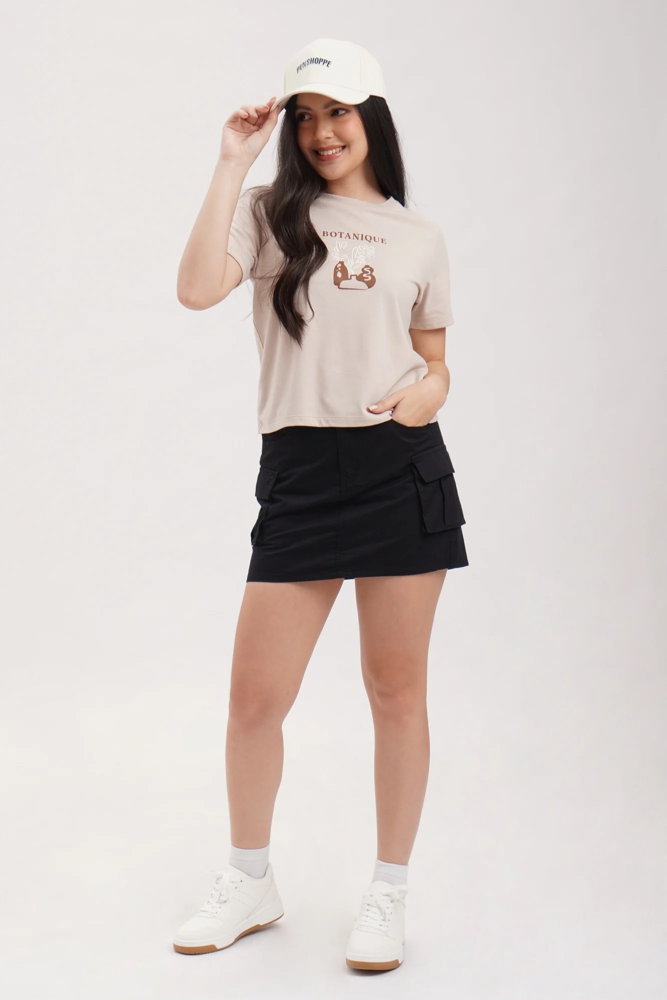 Cargo Skort with Lining - Image 4