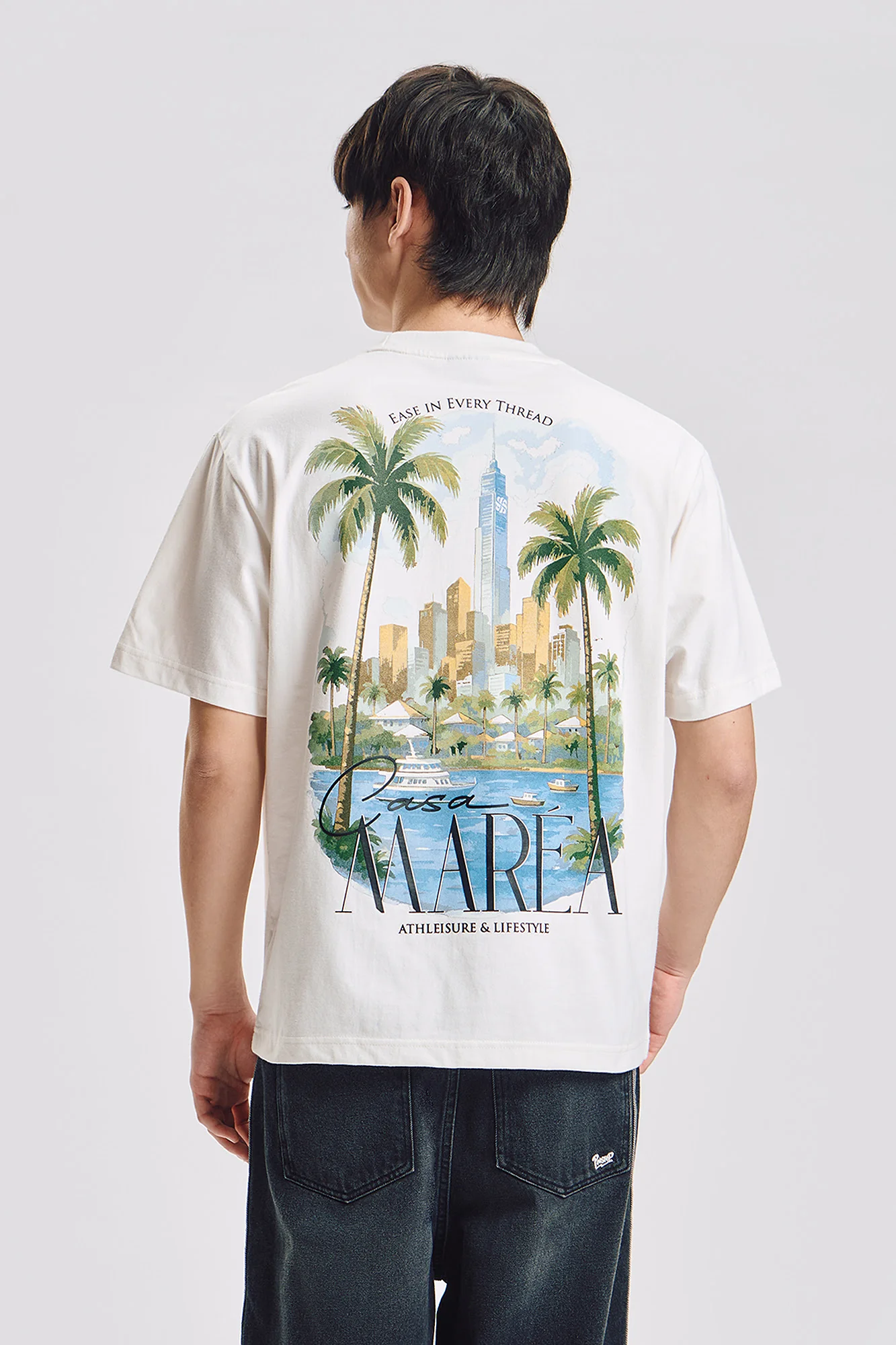 Casa Marea Relaxed Graphic T-Shirt - Image 2