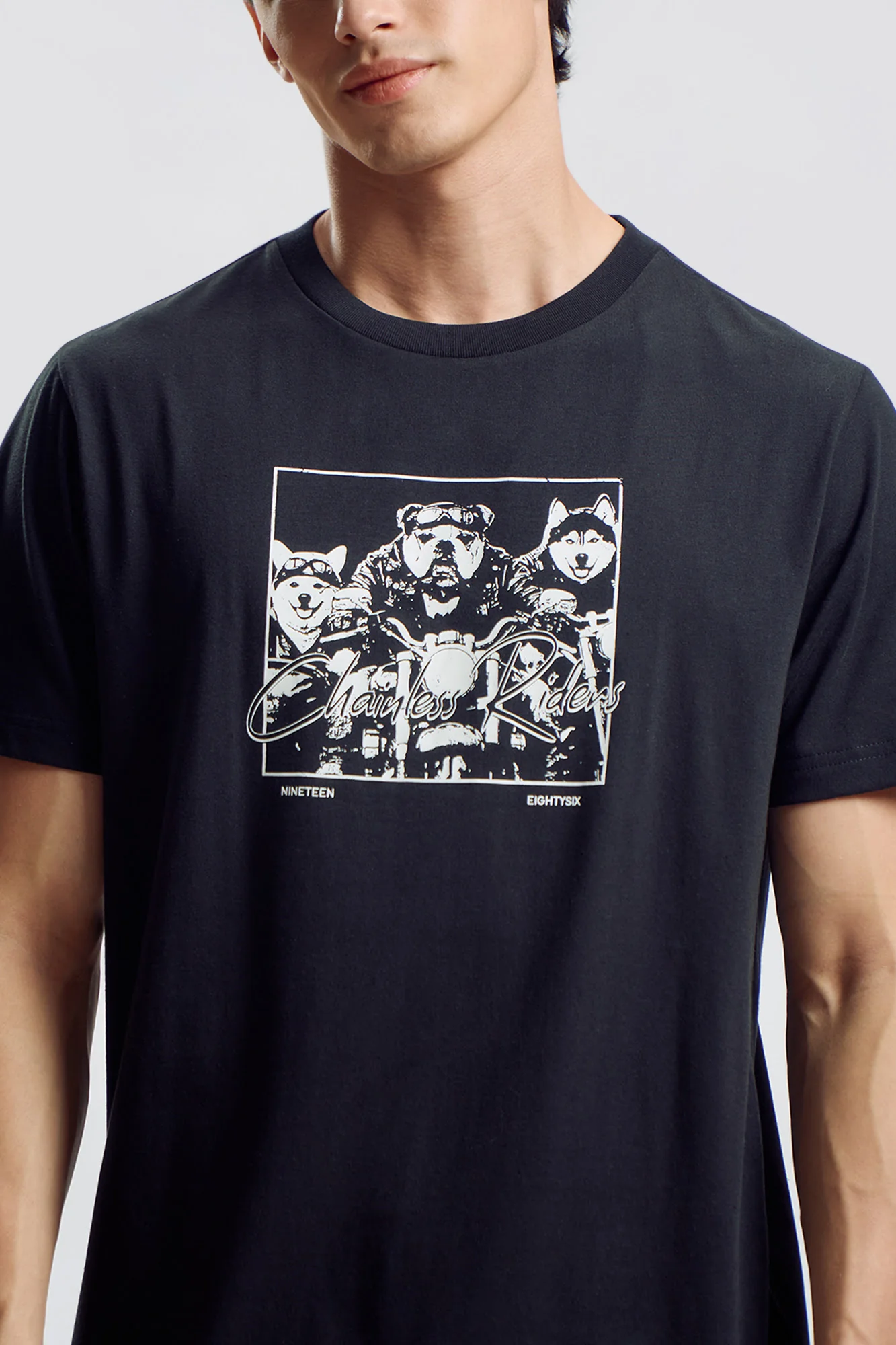 Chainless Riders Graphic T-Shirt - Image 2