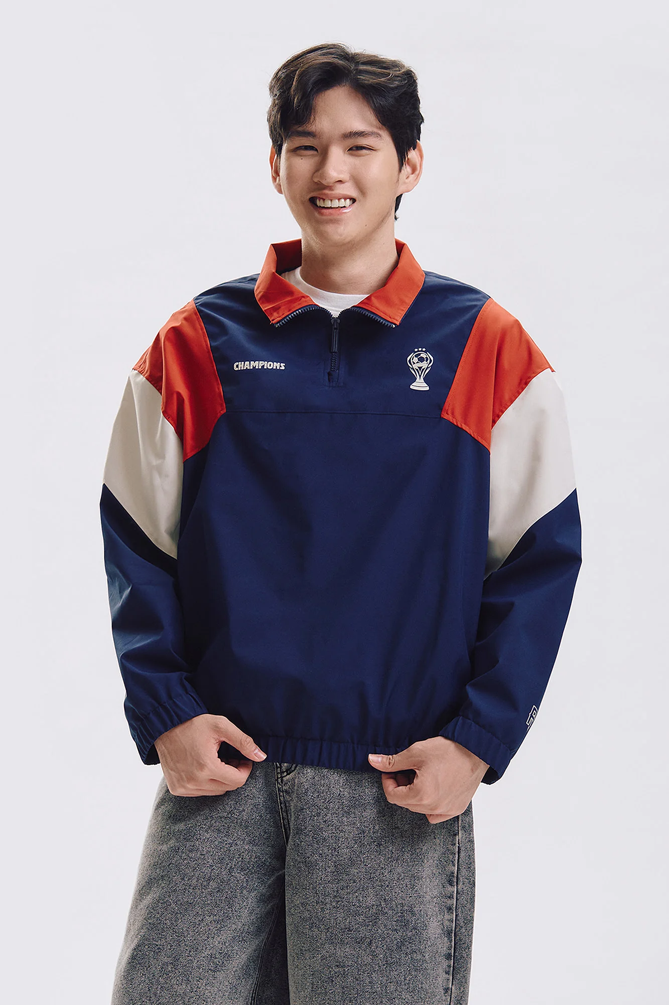Champions Relaxed Quarter Zip Jacket