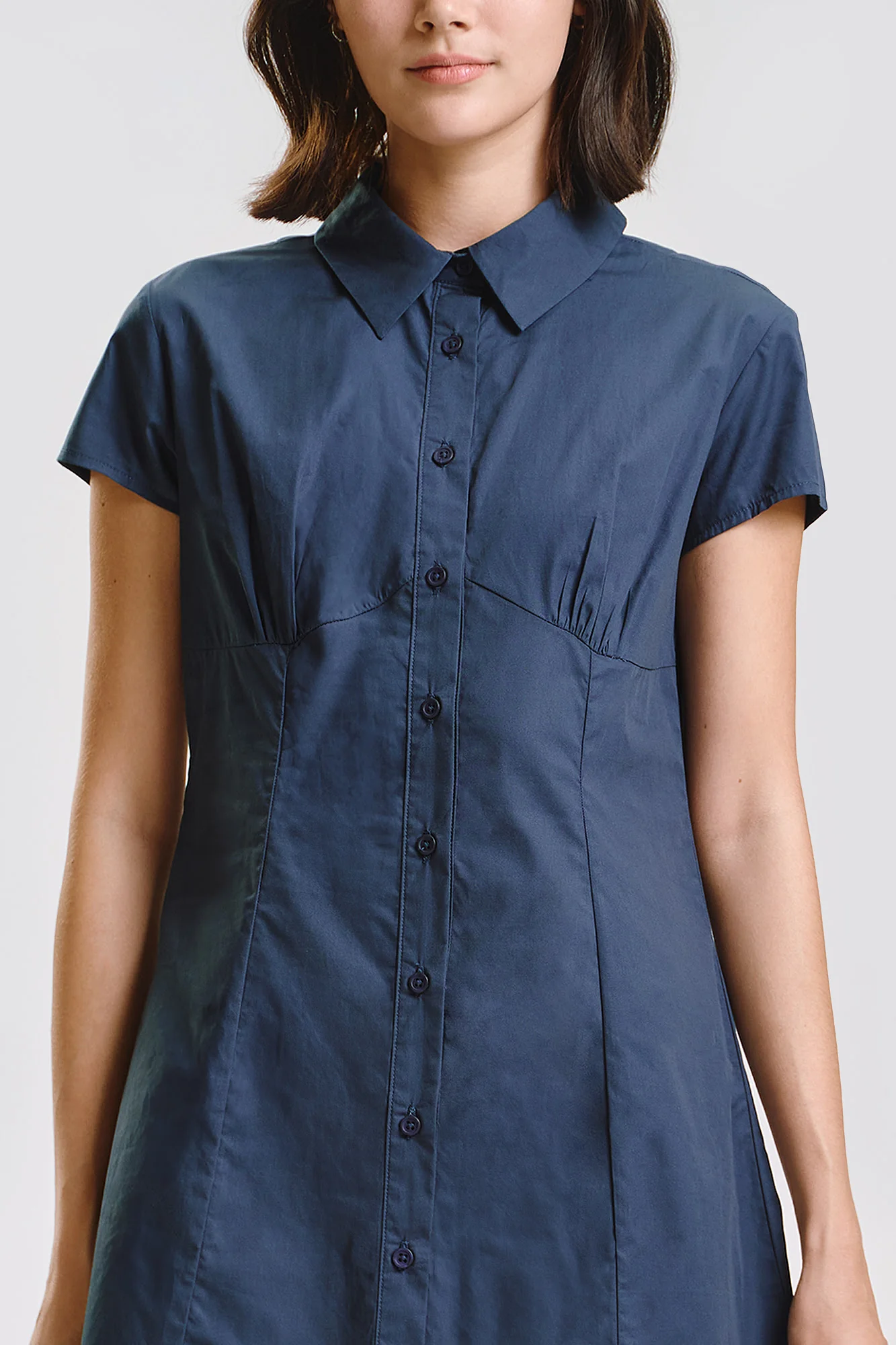 Collared Slim Dress - Image 2