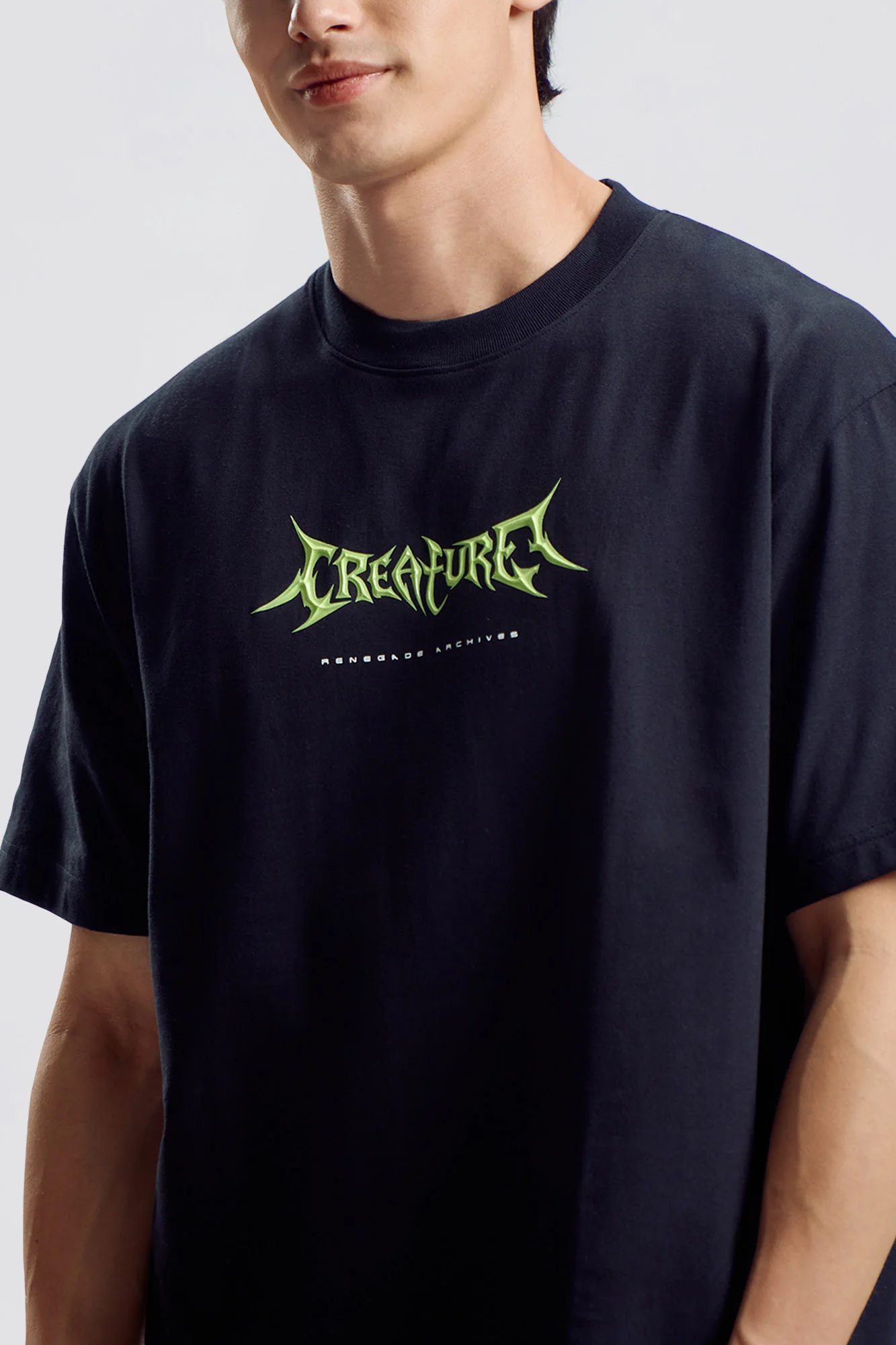 Creature Relaxed Graphic T-Shirt - Image 4