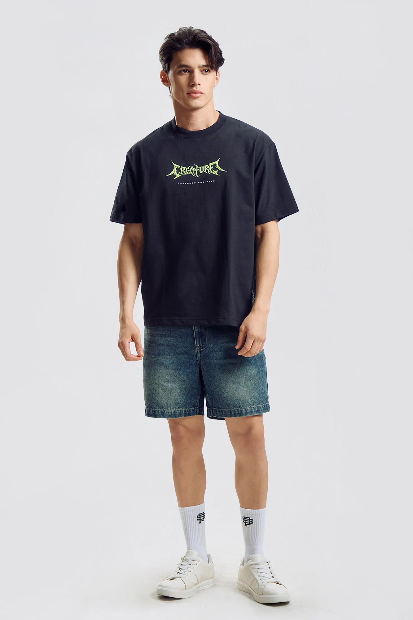 Creature Relaxed Graphic T-Shirt - Image 5