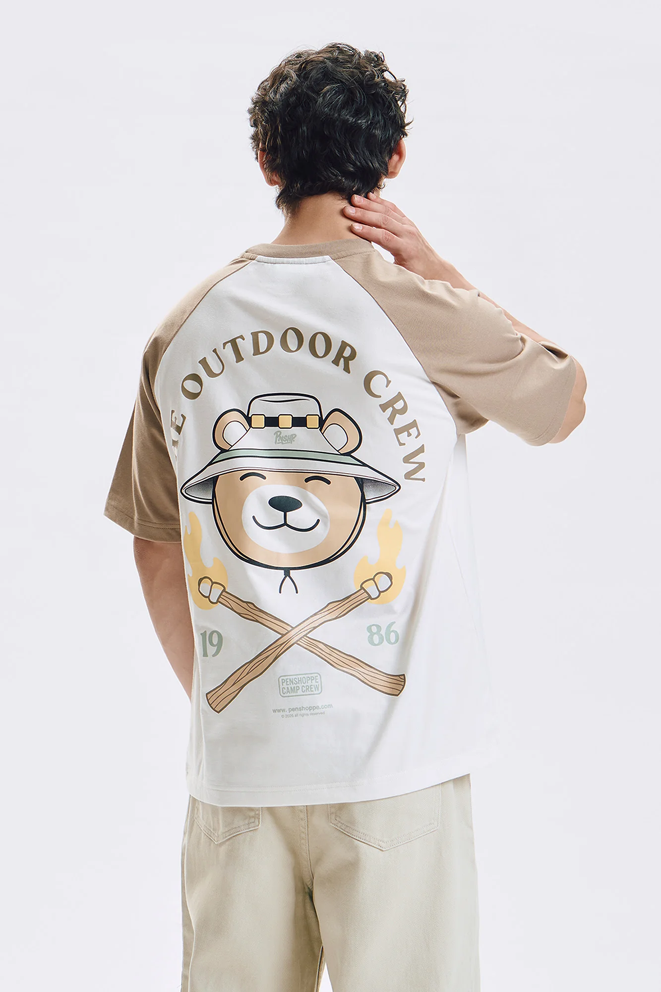 Crew Bear Outdoor Crew Relaxed Graphic T-Shirt - Image 2