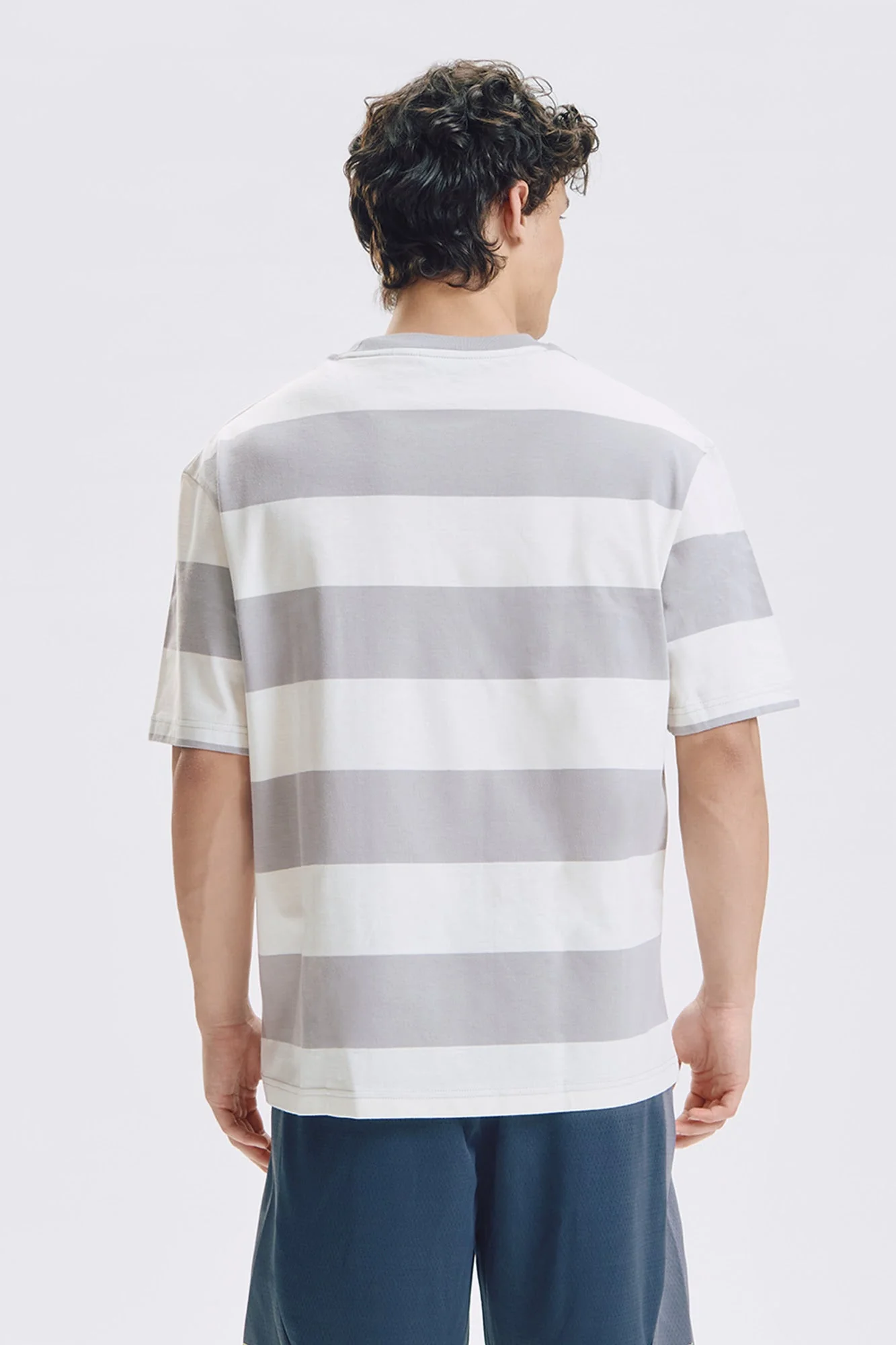 Crew Bear Relaxed Striped T-Shirt - Image 7