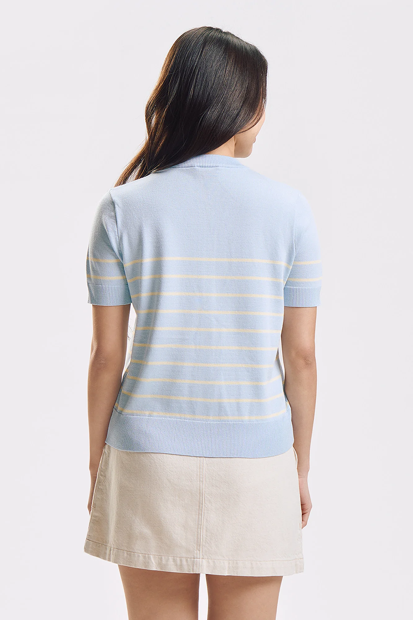 Crew Striped Knit Top - Image 3