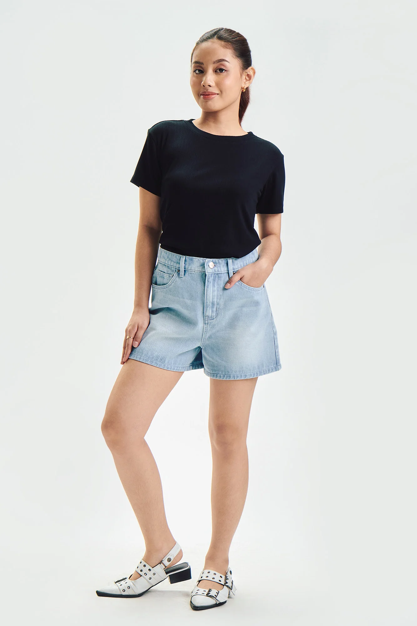 Denim Shorts - Image 5