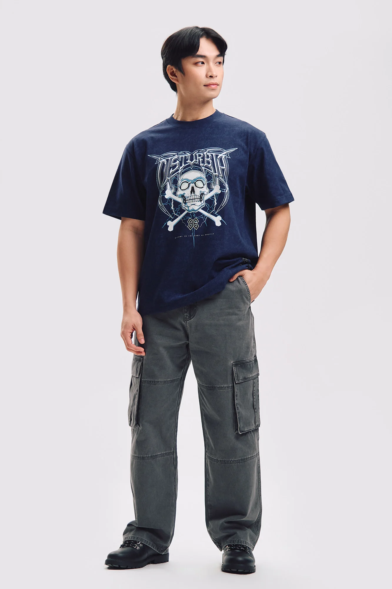 Disturbia Relaxed Graphic T-Shirt - Image 4