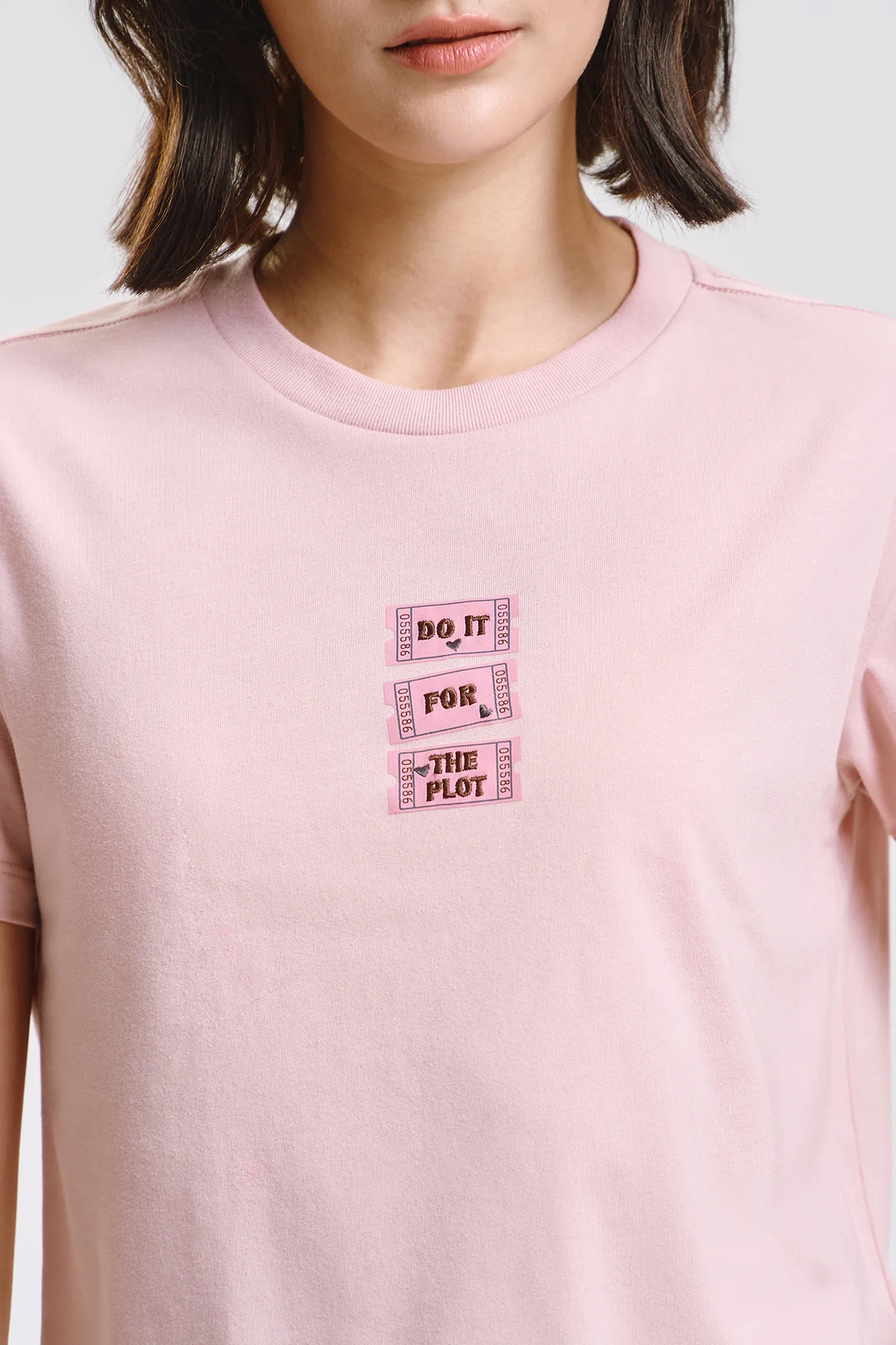 Do It For The Plot Relaxed Graphic T-Shirt - Image 2