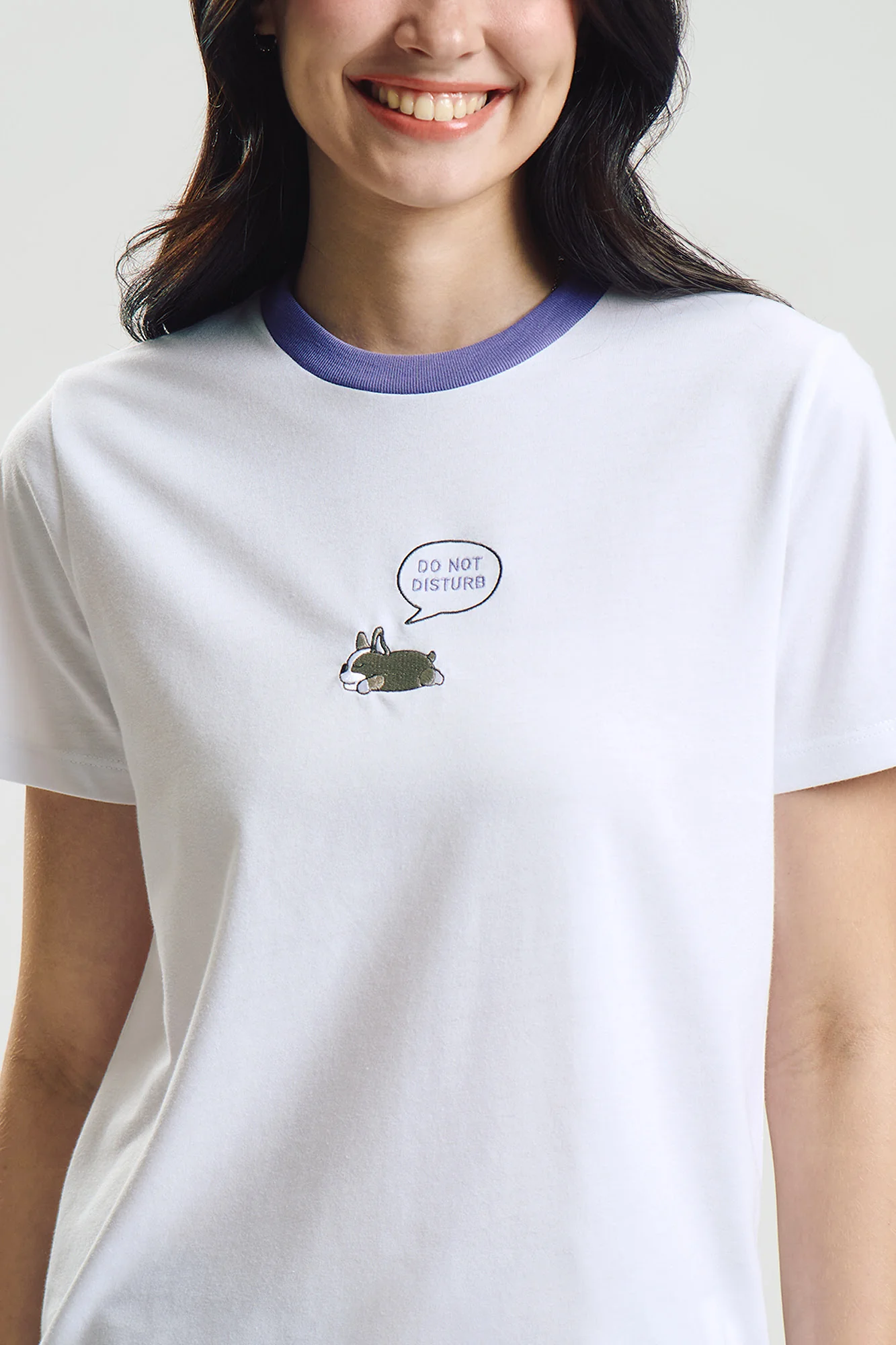 Do Not Disturb Ringer Relaxed Graphic T-Shirt - Image 2