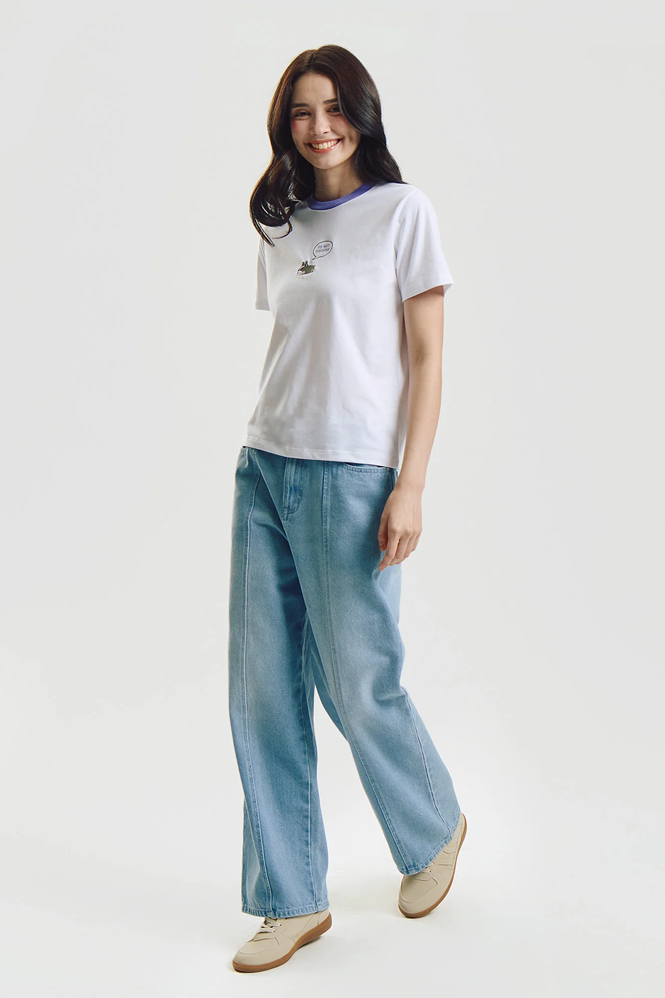 Do Not Disturb Ringer Relaxed Graphic T-Shirt - Image 4