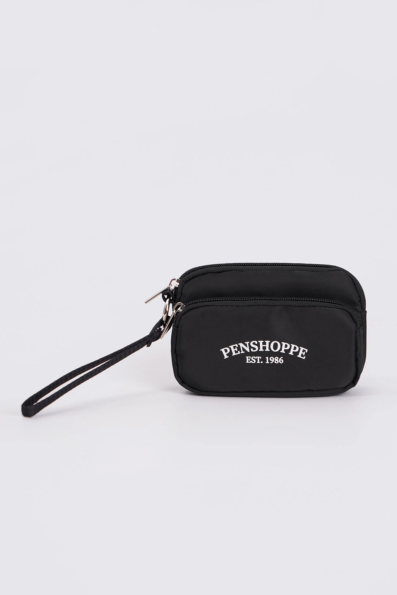 Double Zip Wristlet with Print