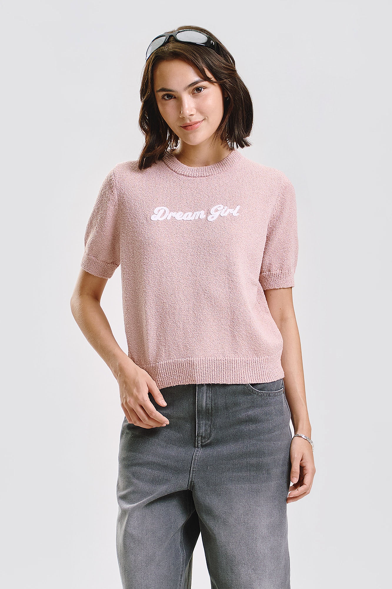 Dream Girl Relaxed Textured Top