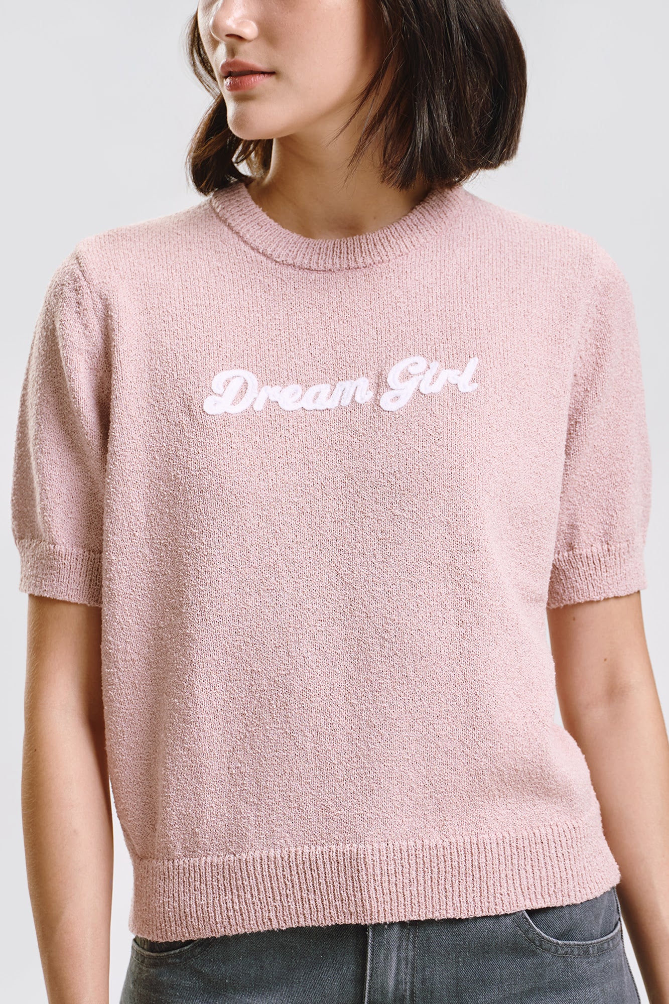 Dream Girl Relaxed Textured Top - Image 2