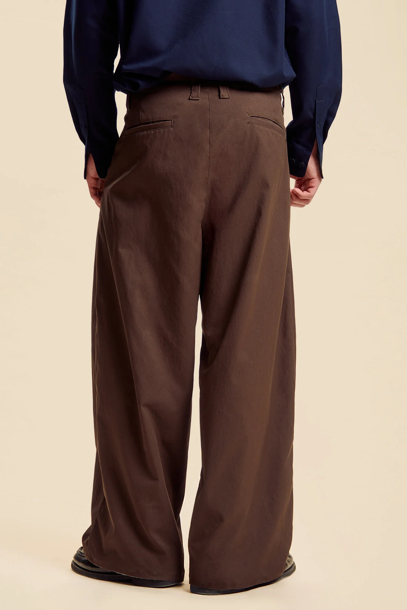 Dress Code Baggy Fit Pleated Pants - Image 9
