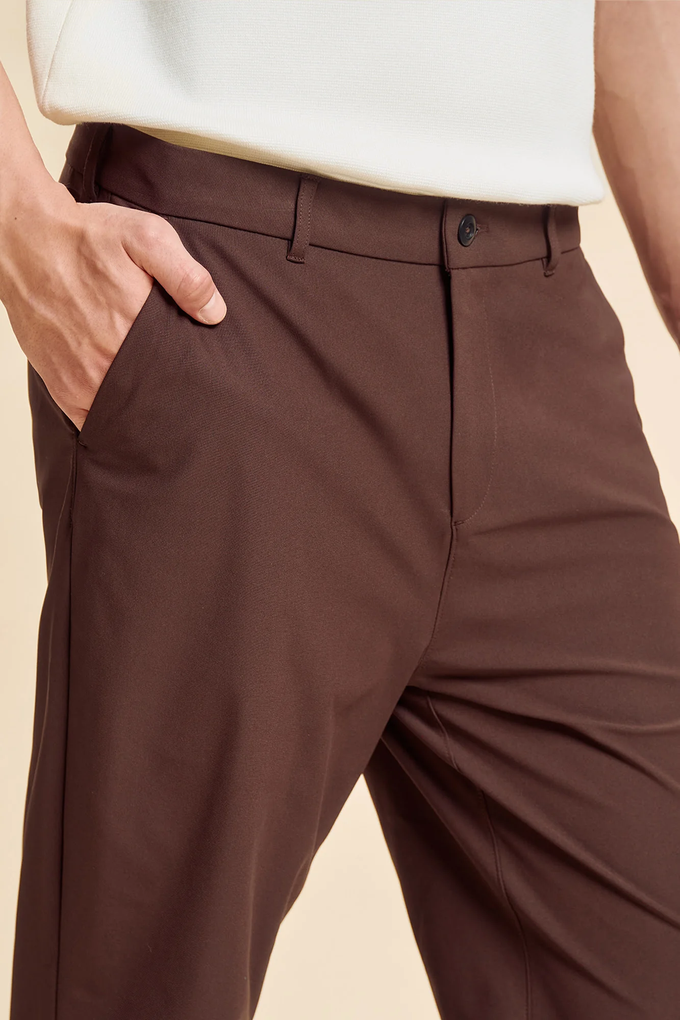 Dress Code Comfort Slim Fit Pants - Image 2