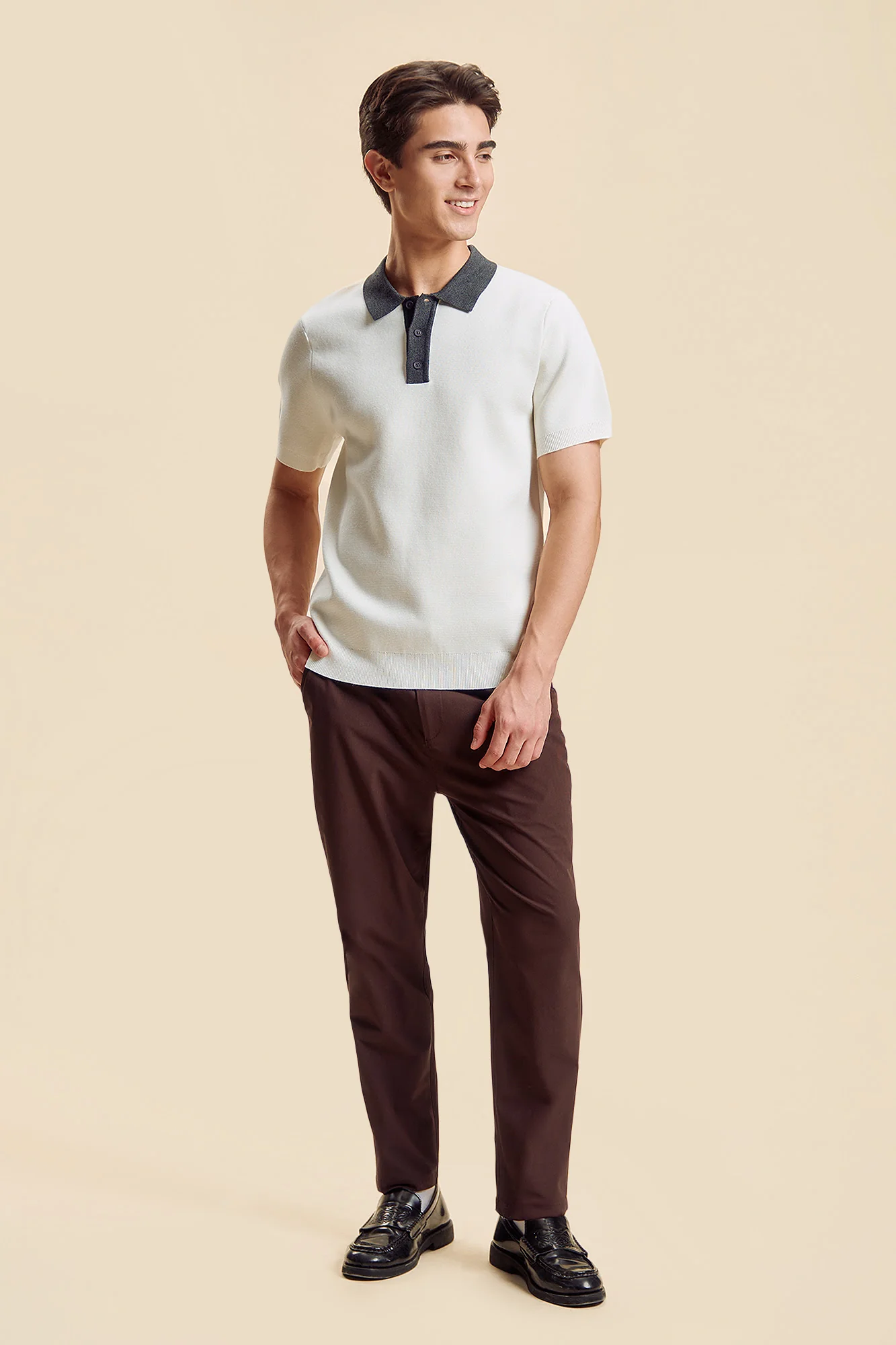 Dress Code Comfort Slim Fit Pants - Image 5