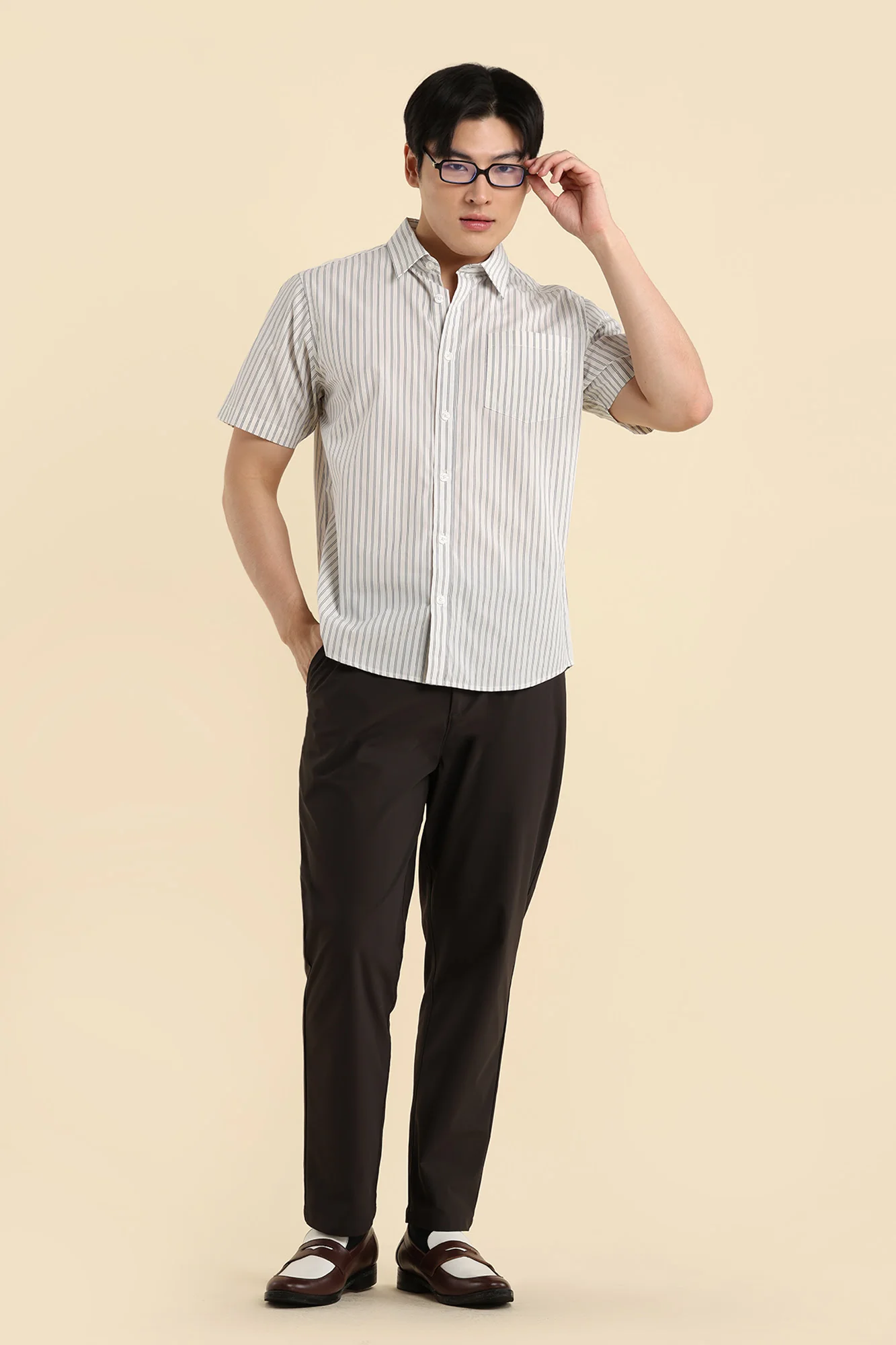 Dress Code Comfort Slim Fit Pants - Image 5