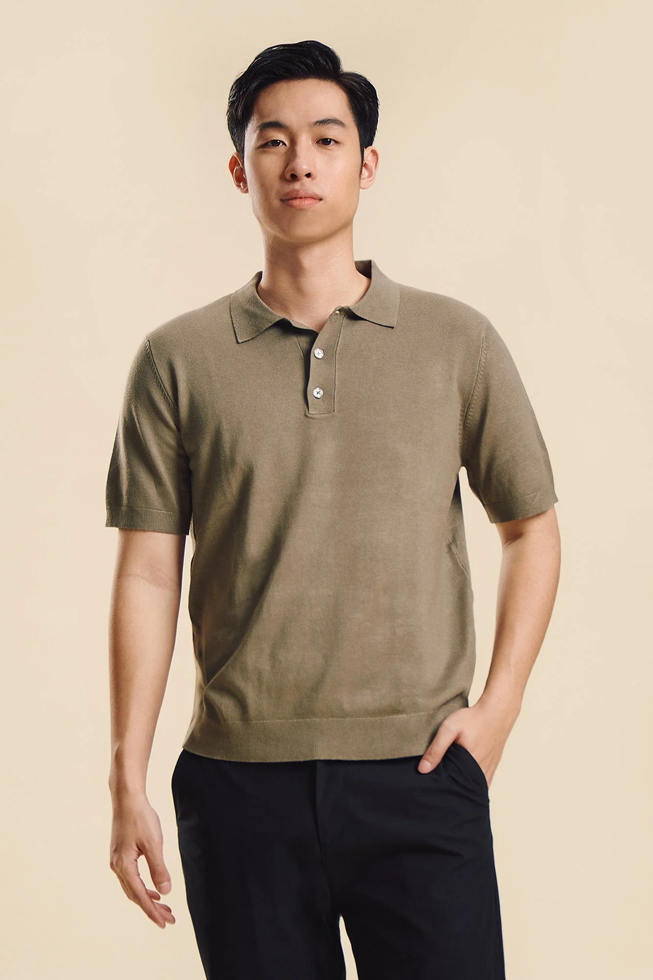Dress Code Knit Polo - Image 13