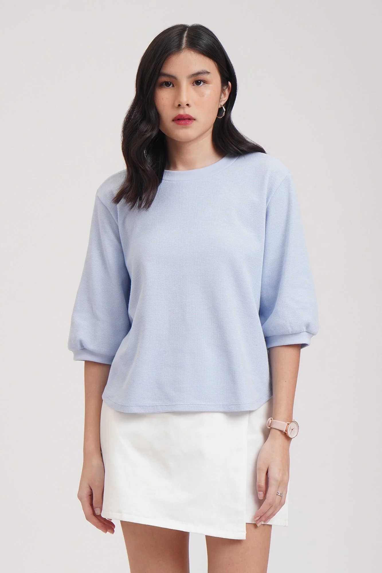 Dress Code Loose Textured Top - Image 13