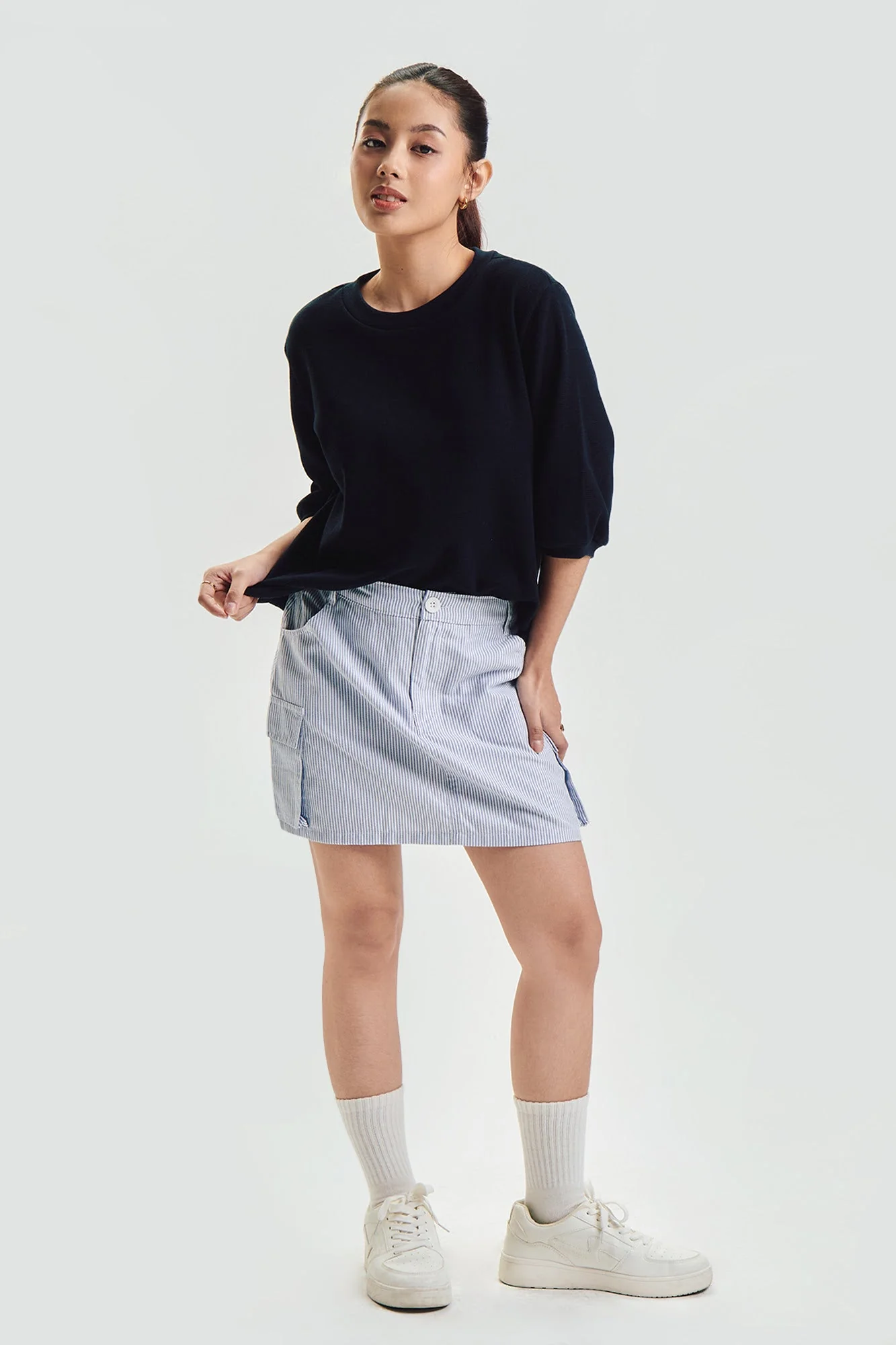 Dress Code Loose Textured Top - Image 30