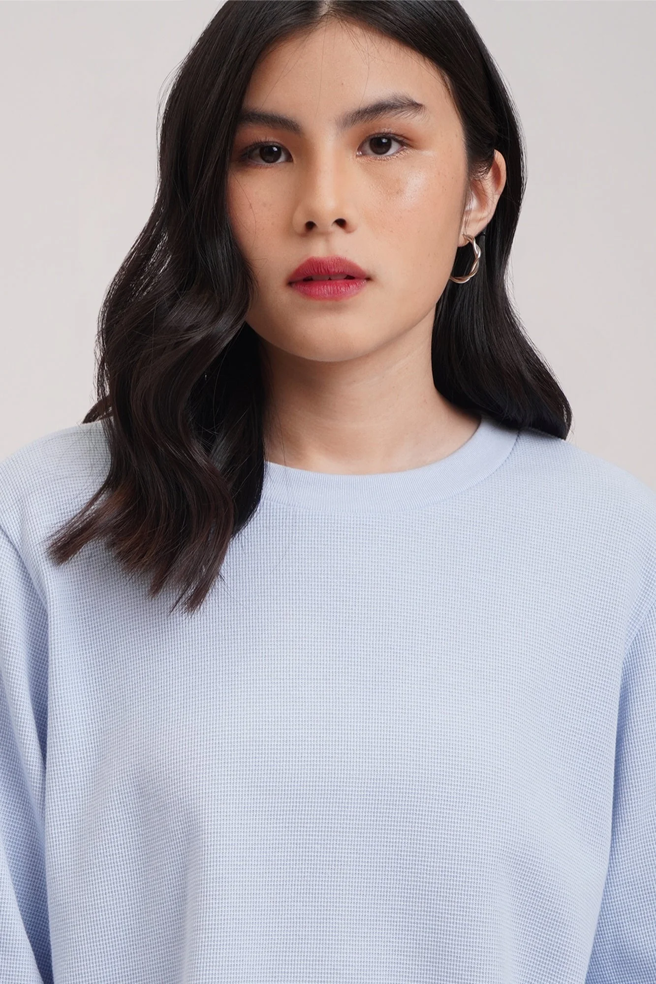 Dress Code Loose Textured Top - Image 6