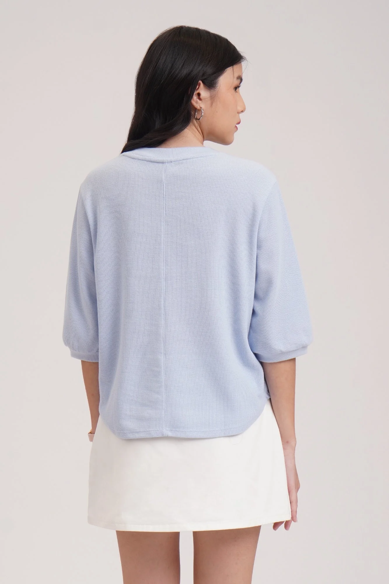 Dress Code Loose Textured Top - Image 7