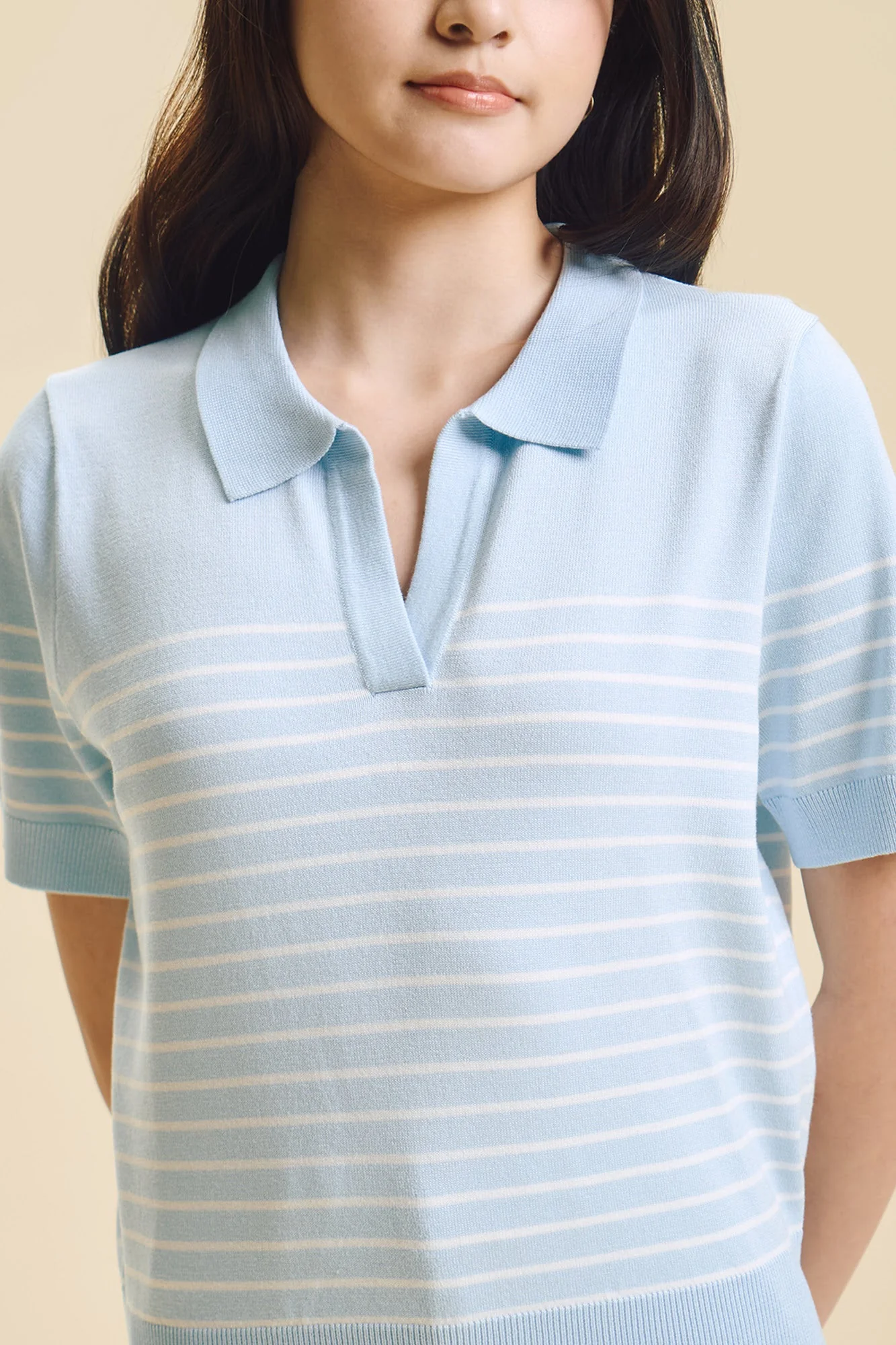 Dress Code Striped Relaxed Polo - Image 6