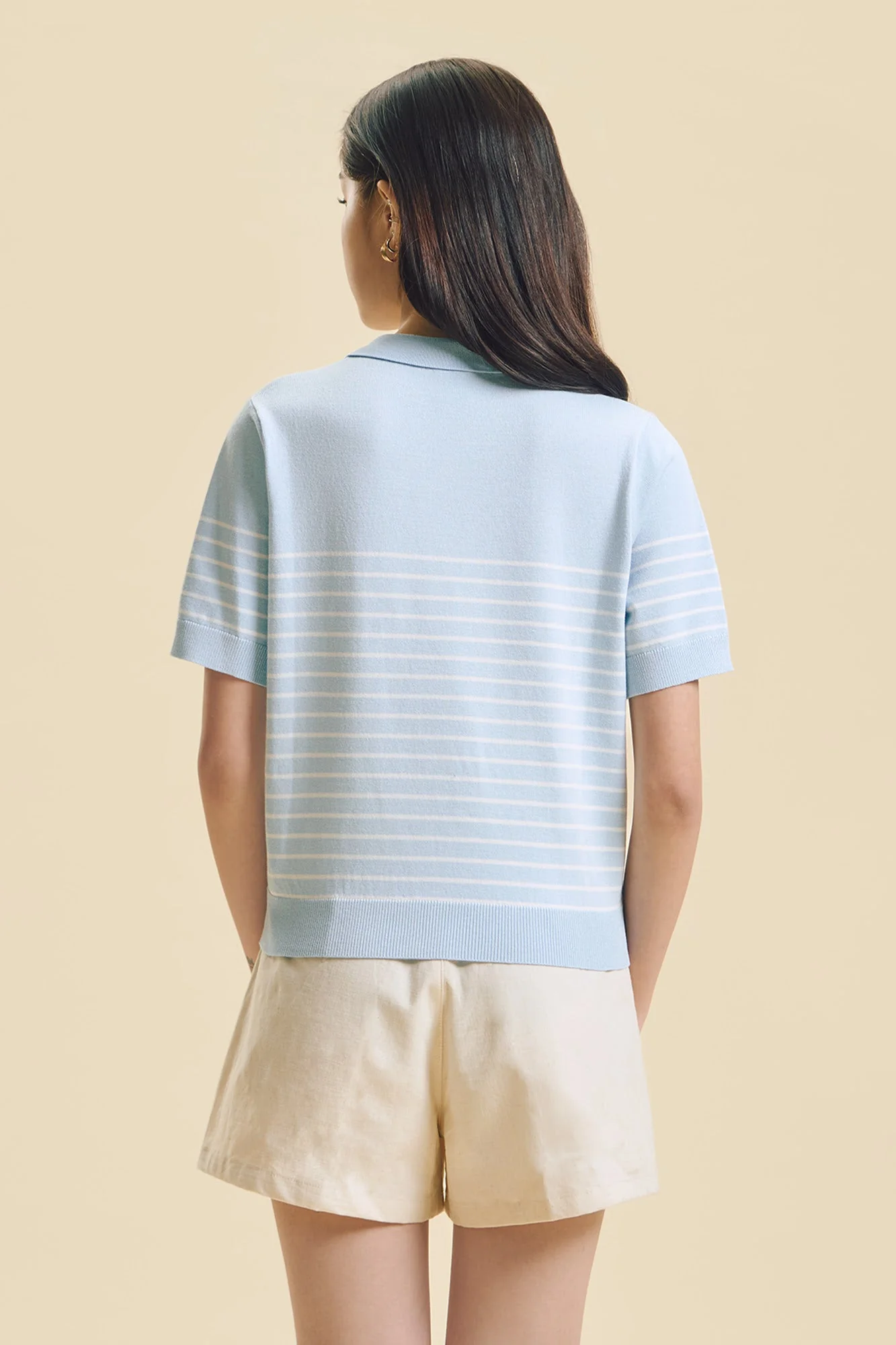 Dress Code Striped Relaxed Polo - Image 7