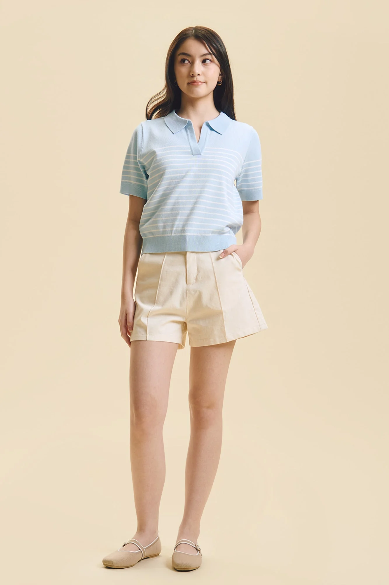 Dress Code Striped Relaxed Polo - Image 8