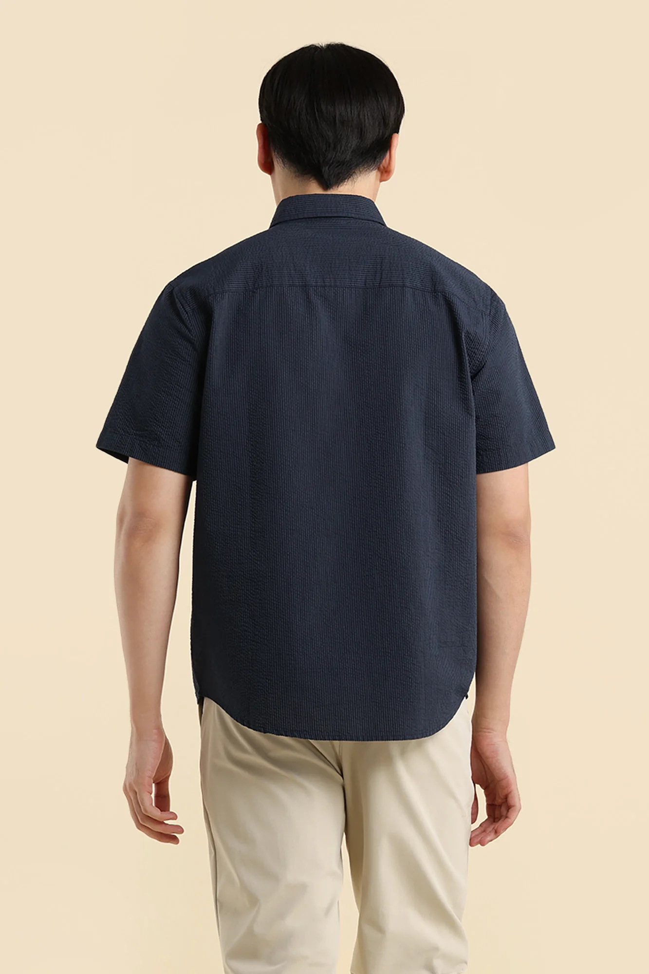 Dress Code Striped Seersucker Shirt - Image 3
