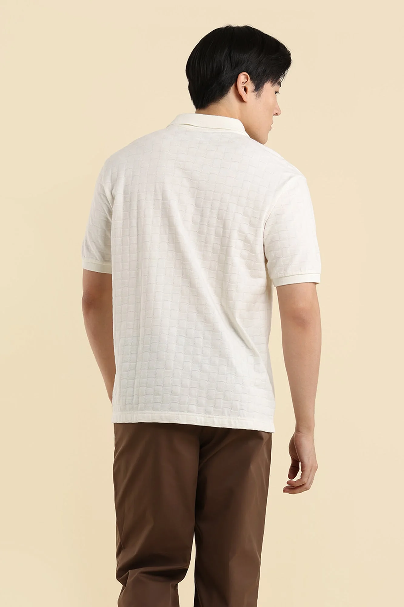 Dress Code Textured Polo - Image 7