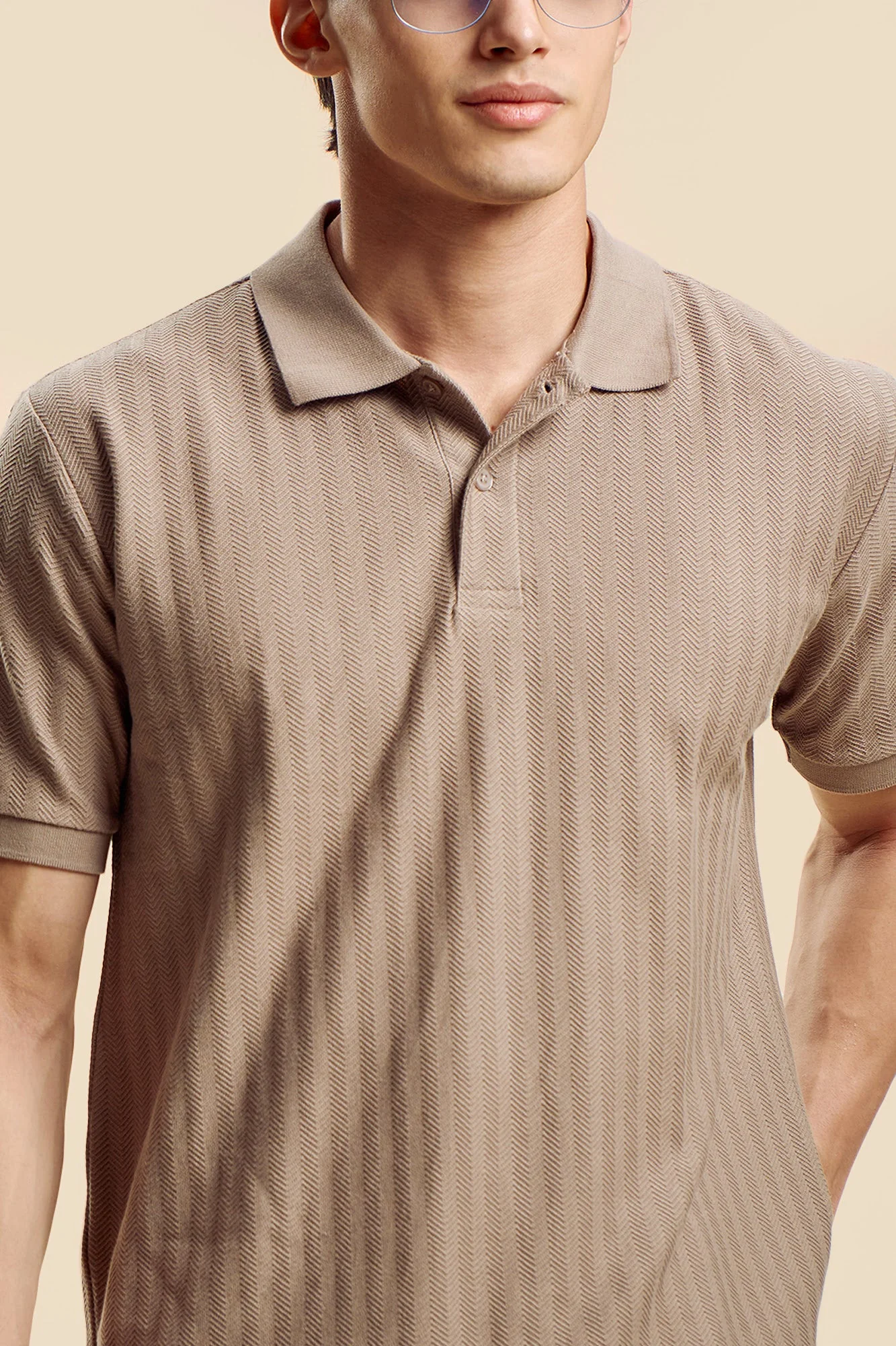 Dress Code Textured Polo - Image 10