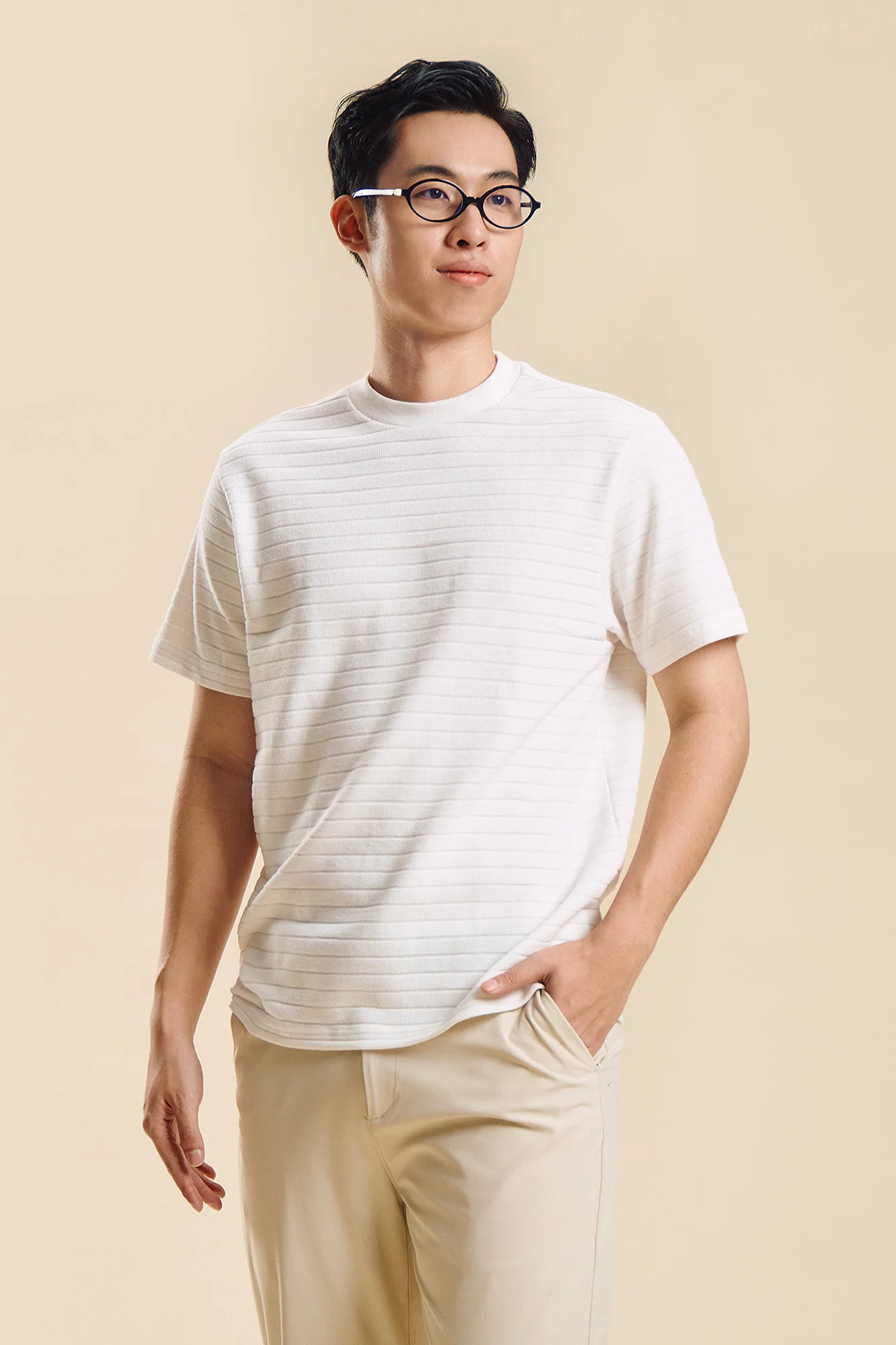 Dress Code Textured T-Shirt
