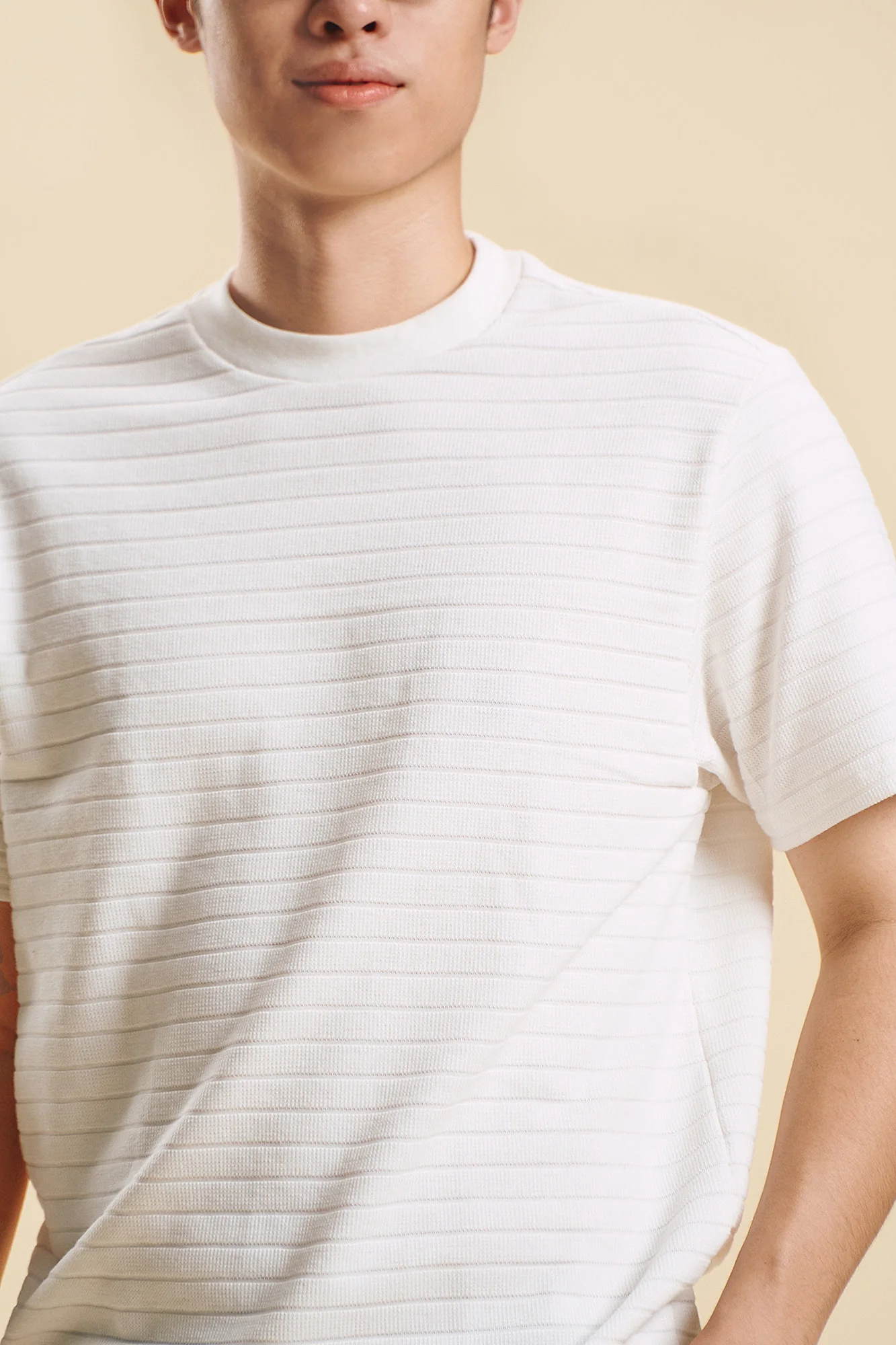 Dress Code Textured T-Shirt - Image 2