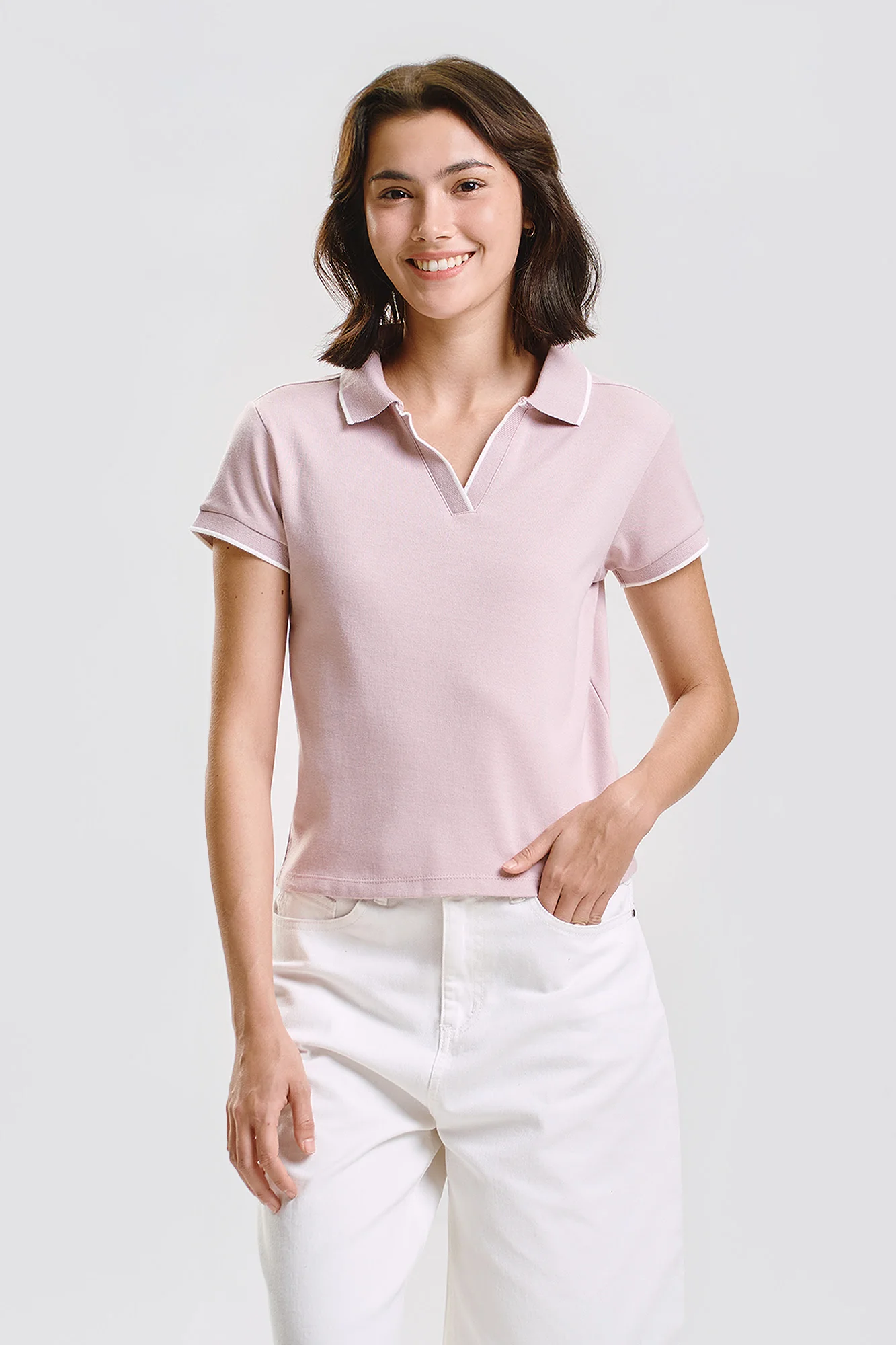 Essentials Contrast Polo