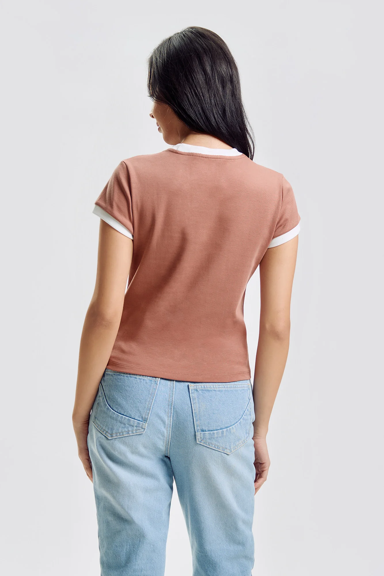 Essentials Slim Ringer T-Shirt - Image 3