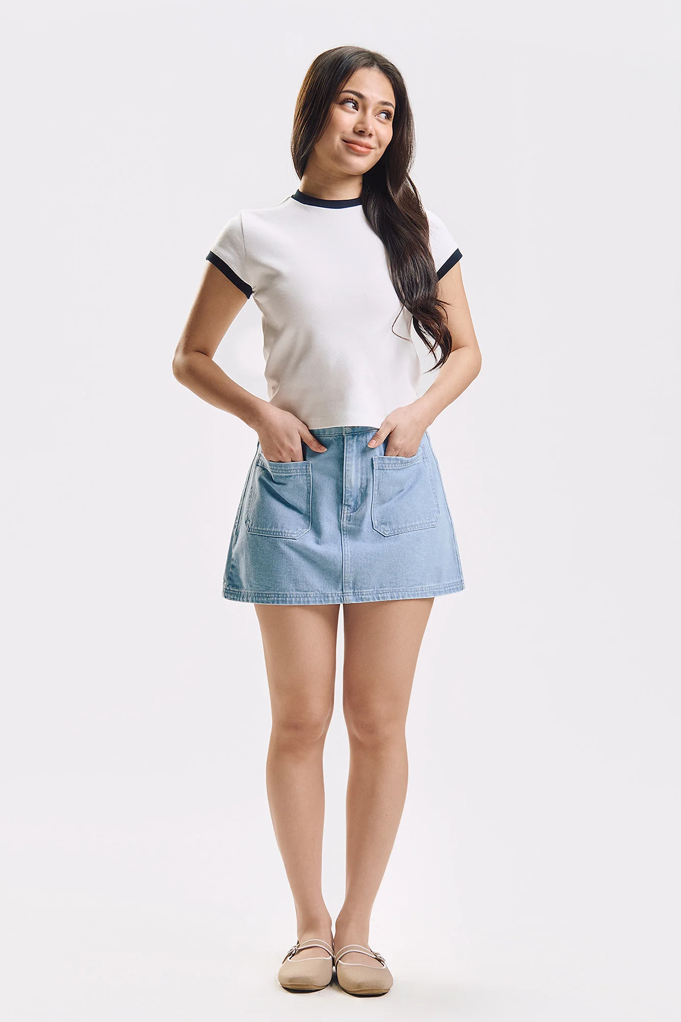 Essentials Slim Ringer T-Shirt - Image 4