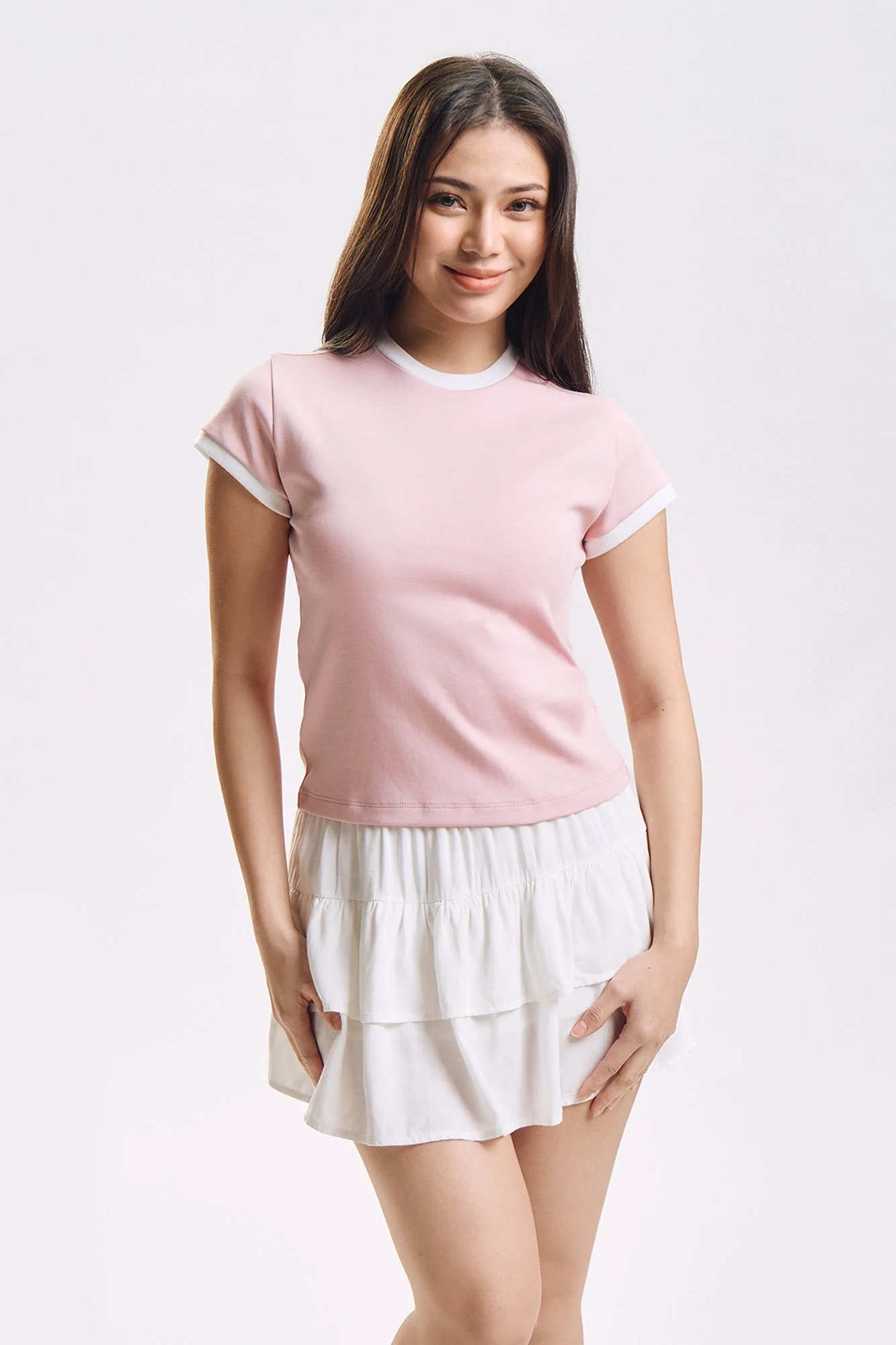 Essentials Slim Ringer T-Shirt - Image 5