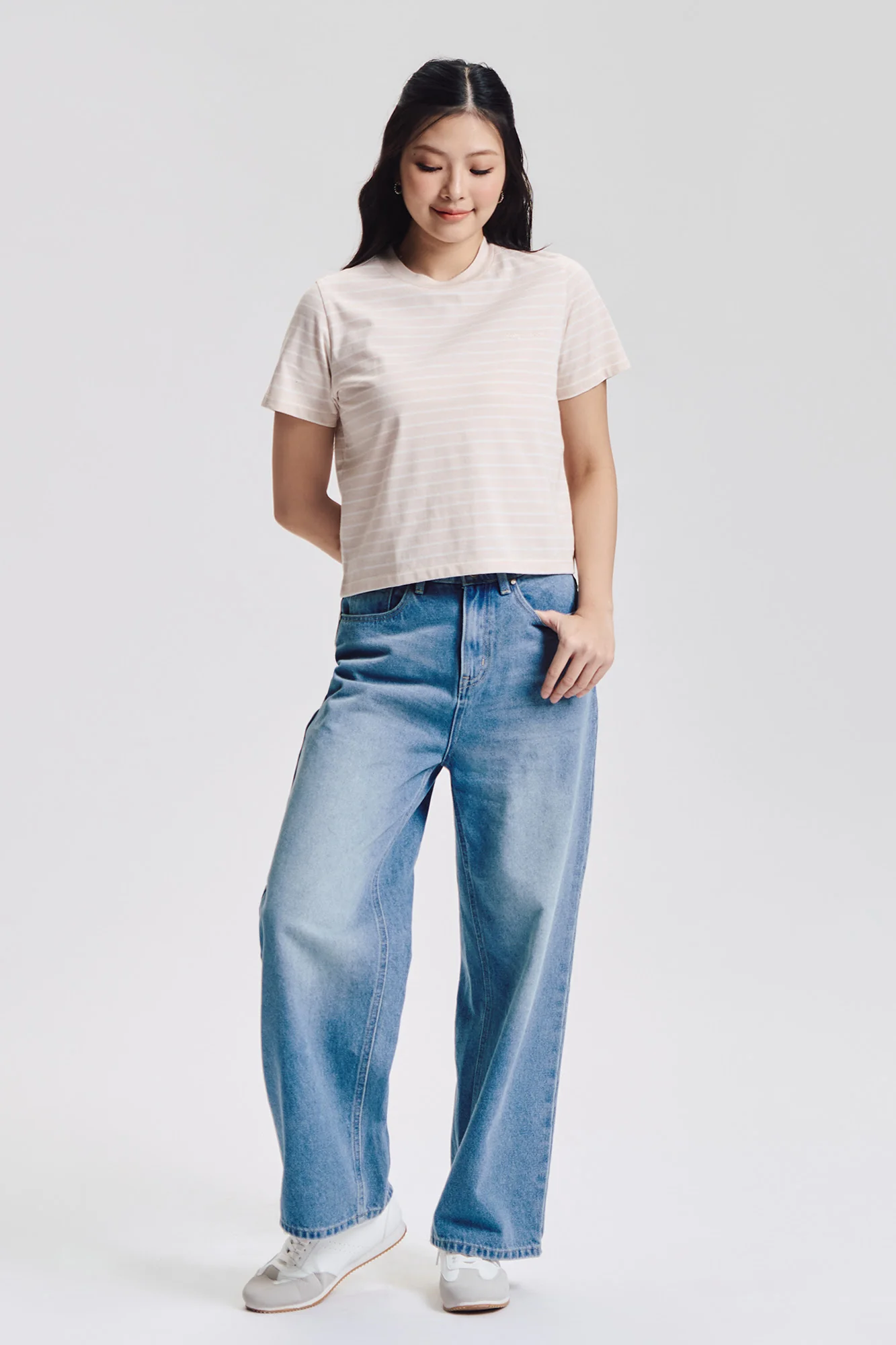 Essentials Striped Relaxed T-Shirt - Image 4