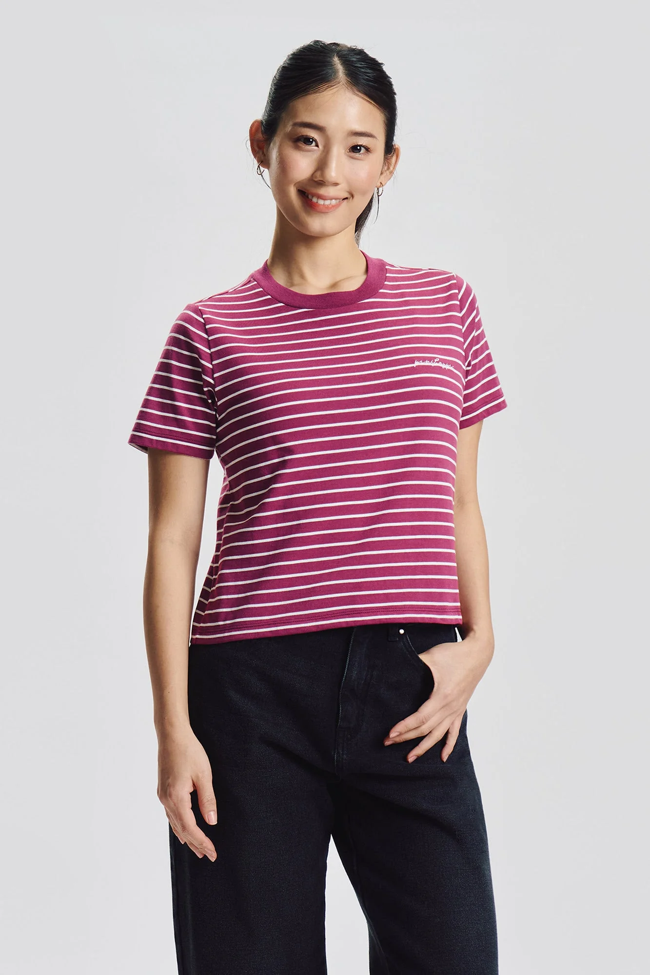 Essentials Striped Relaxed T-Shirt - Image 5
