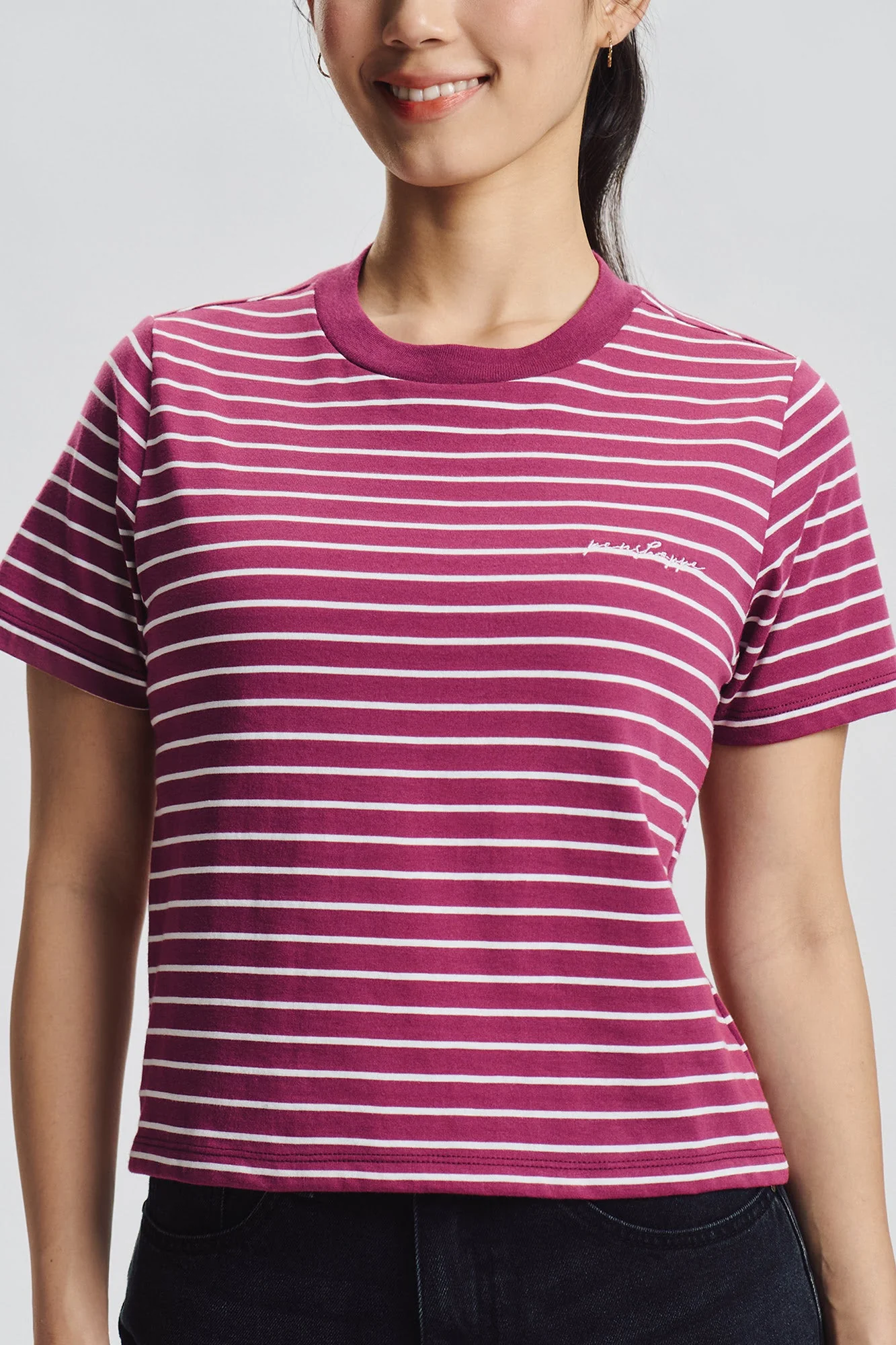 Essentials Striped Relaxed T-Shirt - Image 6