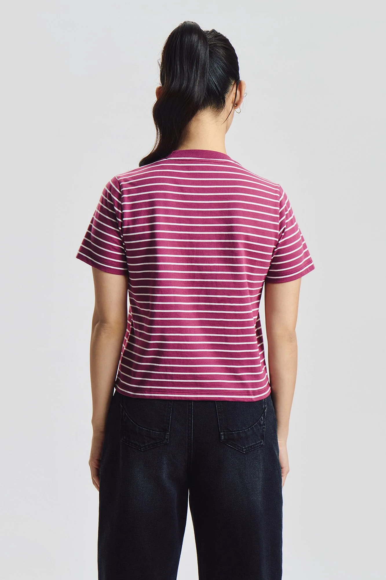 Essentials Striped Relaxed T-Shirt - Image 7