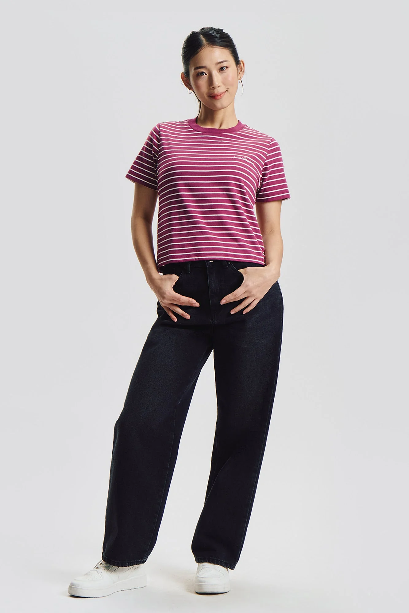 Essentials Striped Relaxed T-Shirt - Image 8