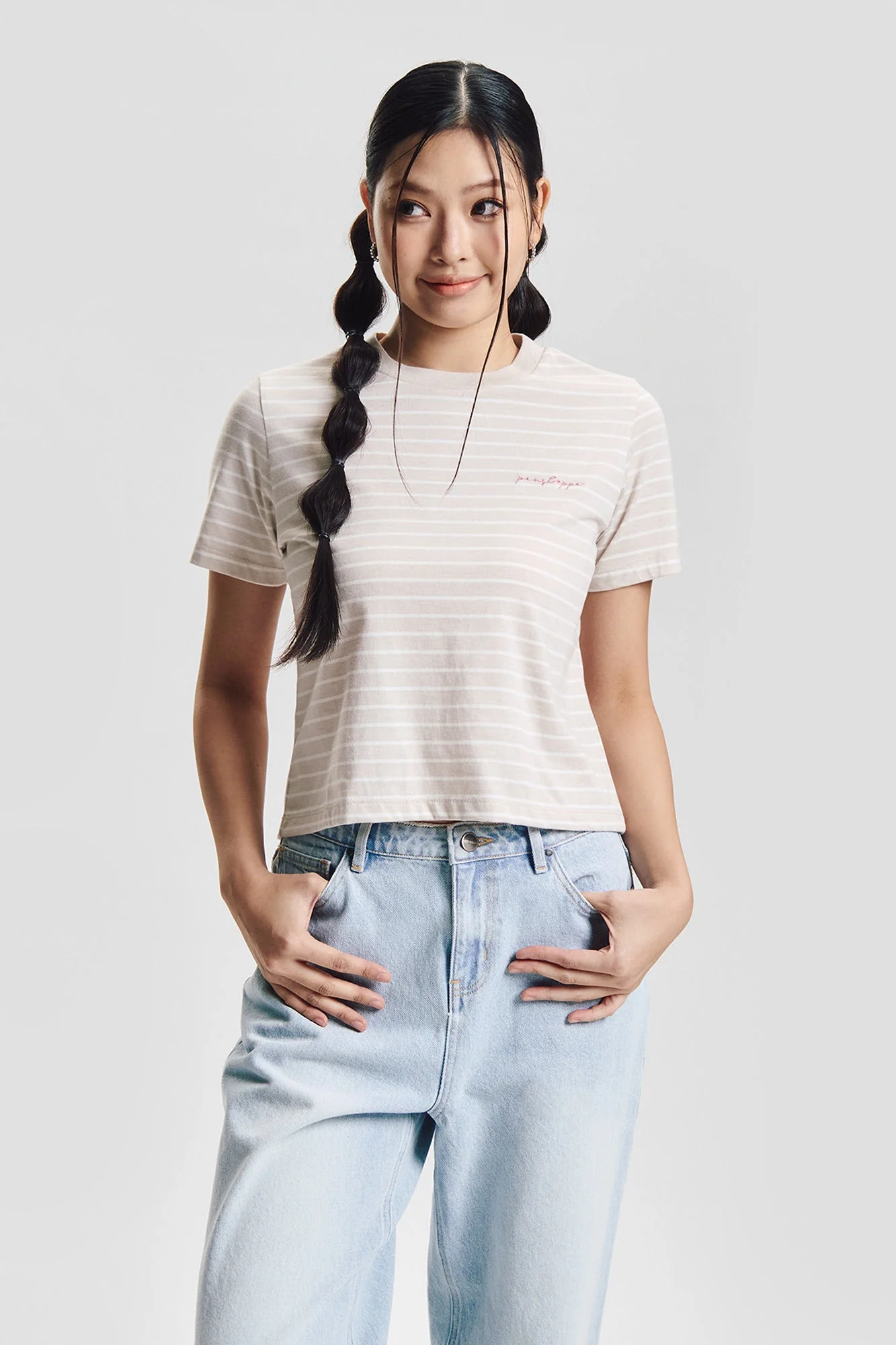 Essentials Striped Relaxed T-Shirt - Image 9